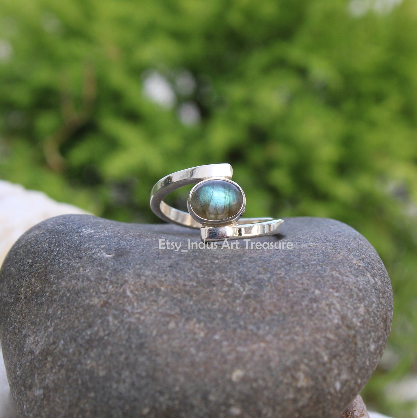 Blue Labradorite Ring