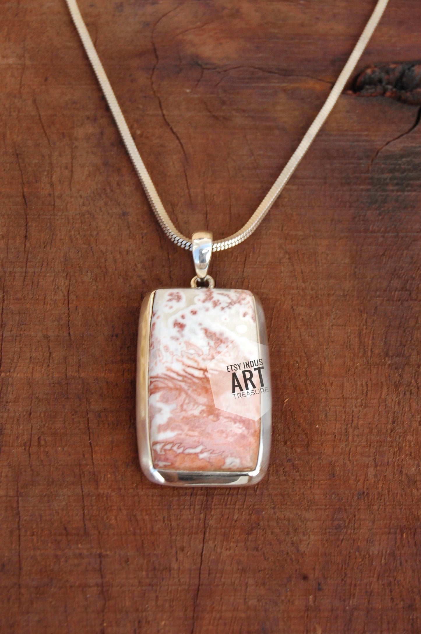 Rosetta Jasper Statement Pendant