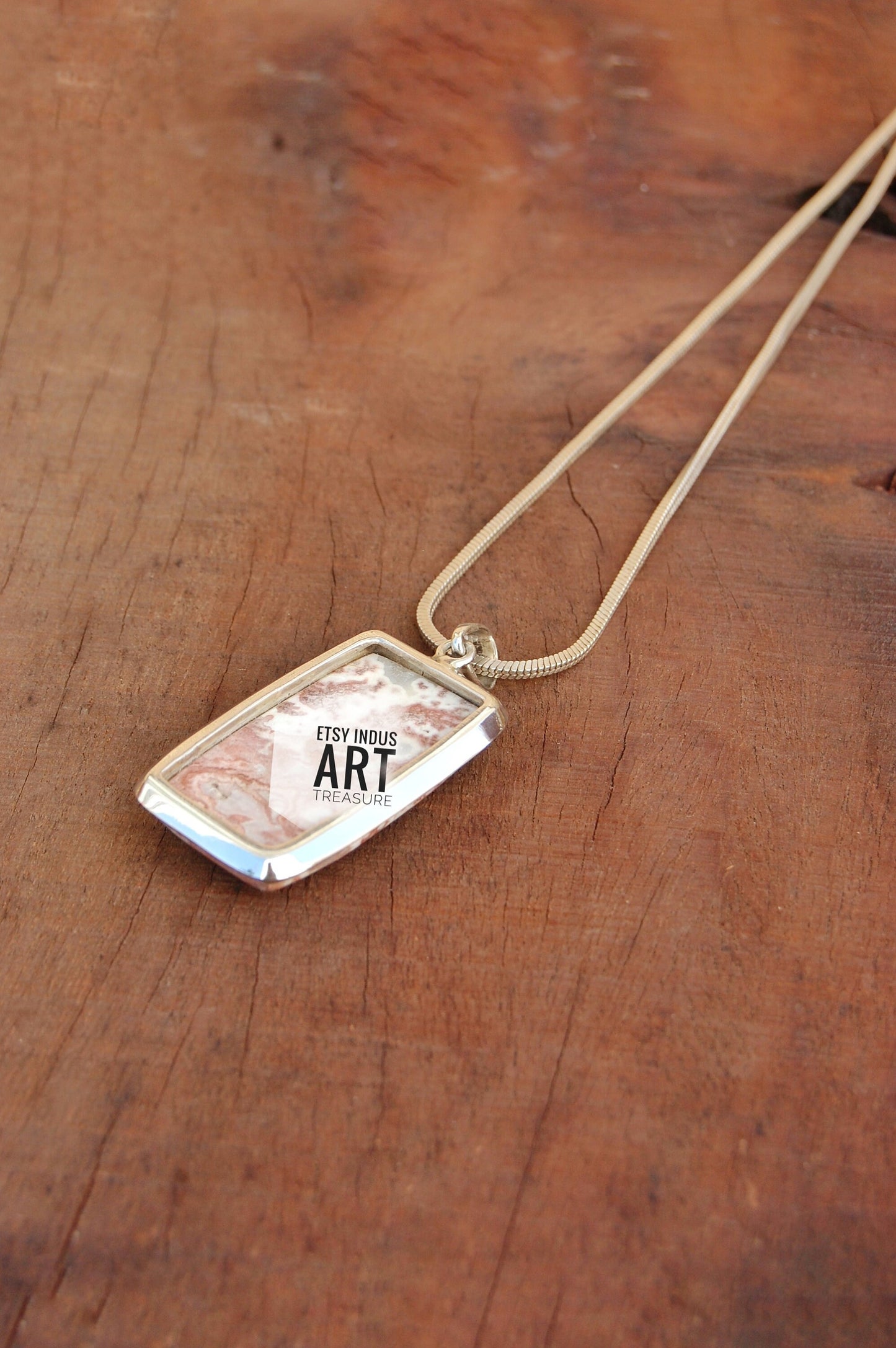 Rosetta Jasper Statement Pendant