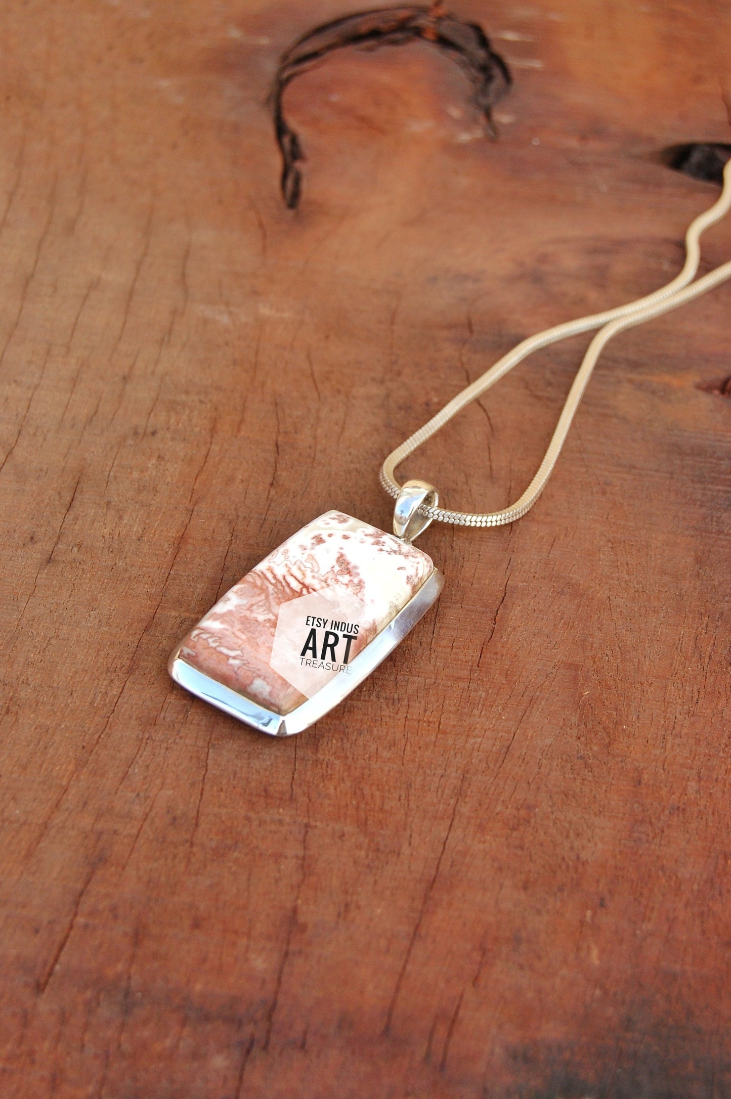 Rosetta Jasper Statement Pendant