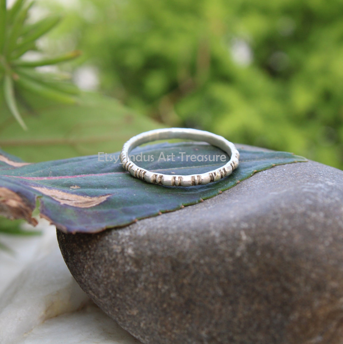 Malachite Stacking Ring Set