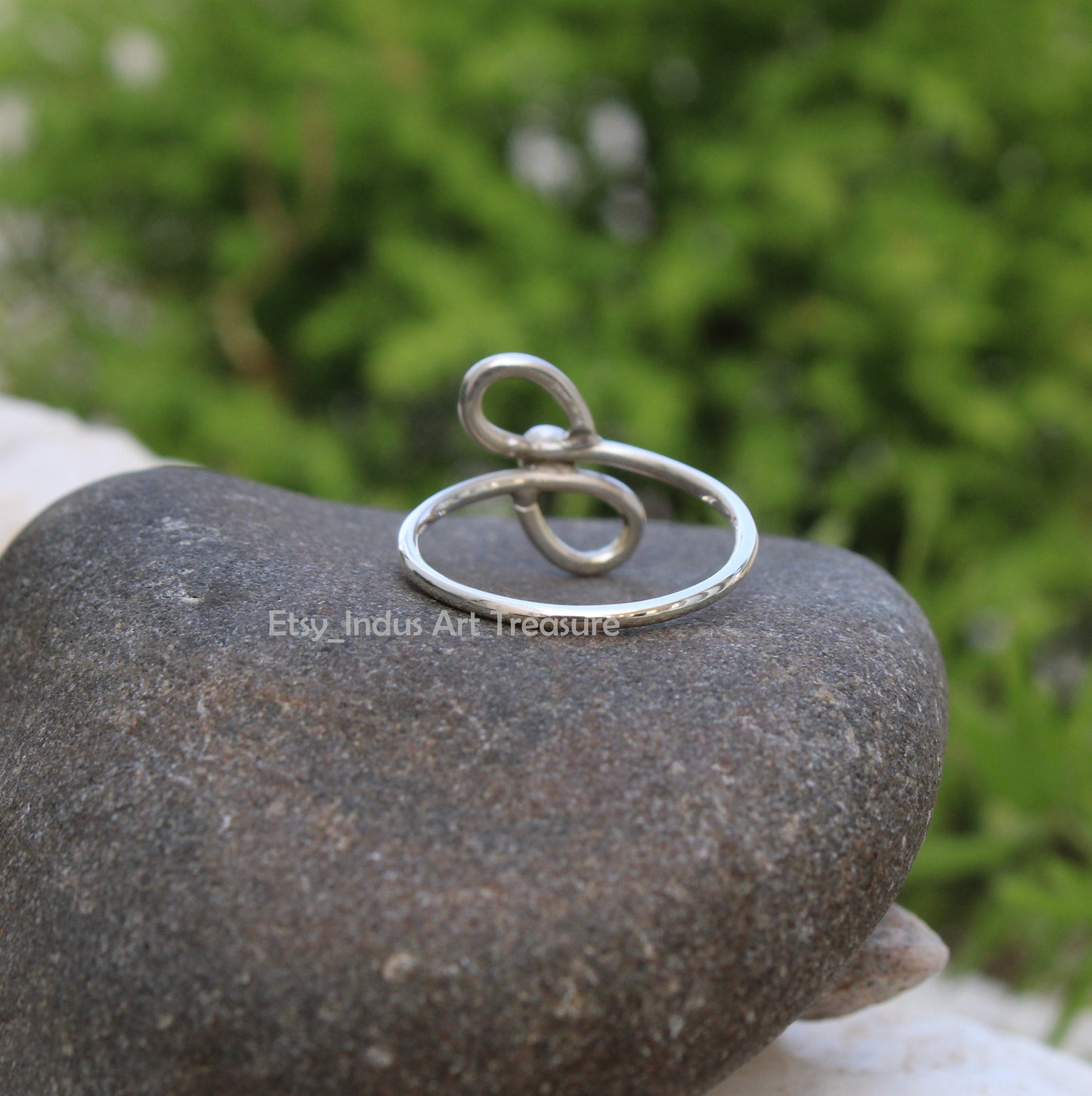 Silver Coil Ring