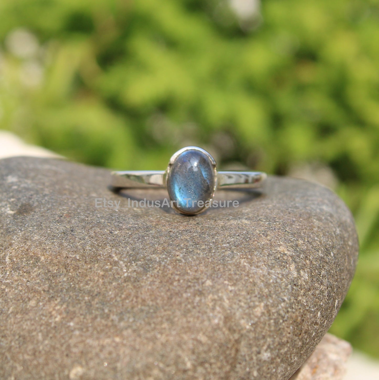 Blue Labradorite Ring
