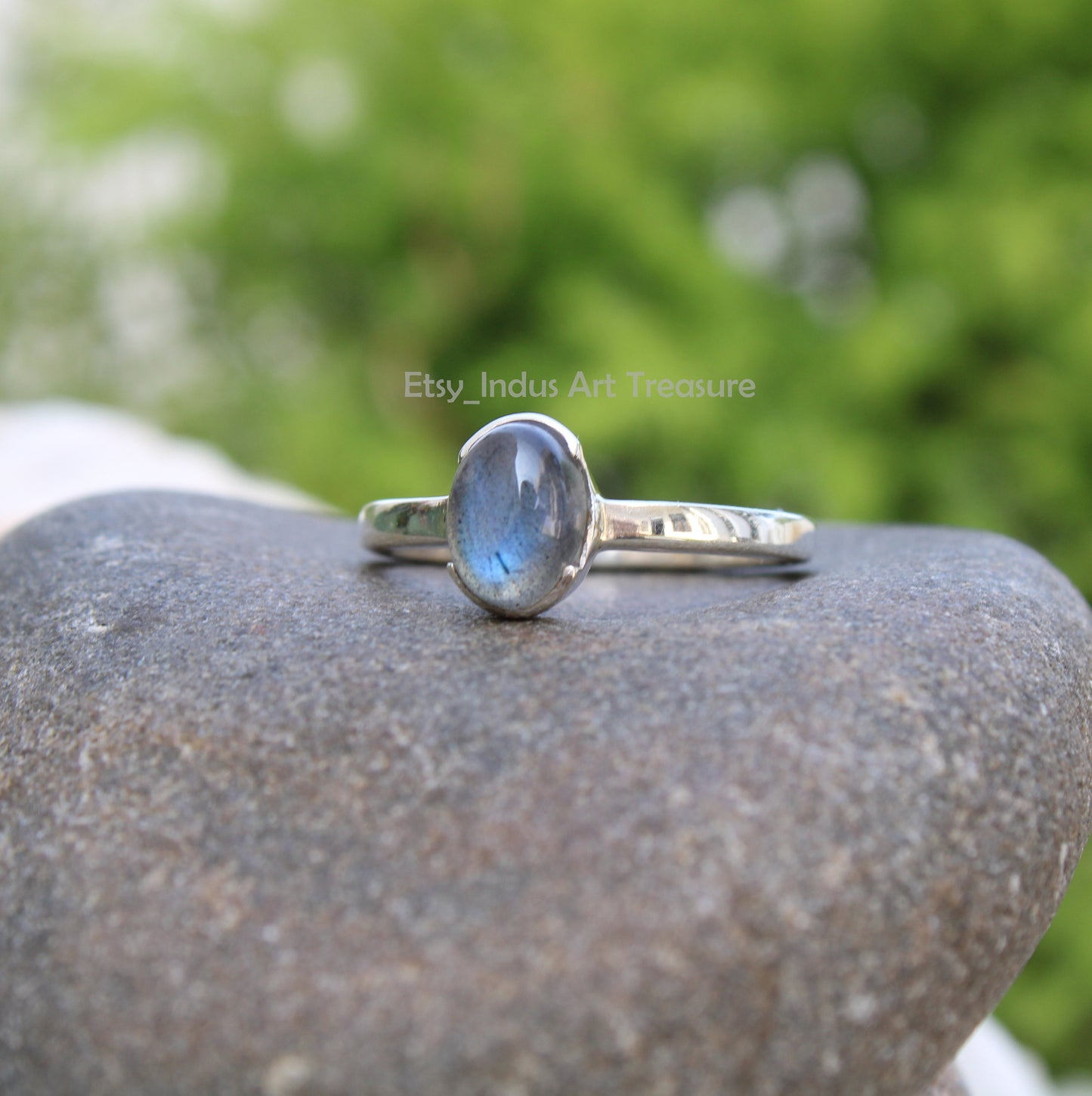 Blue Labradorite Ring