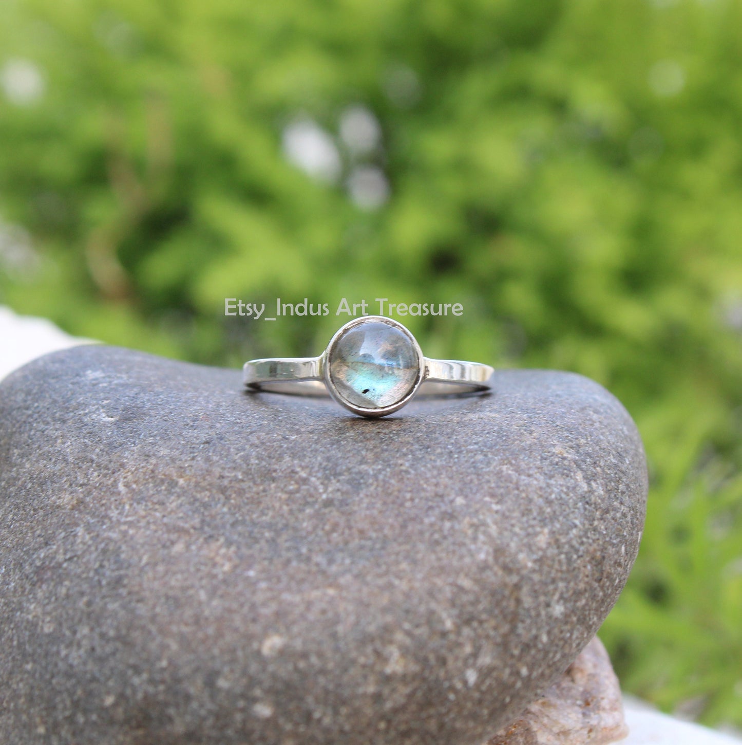 Labradorite Stacking Ring Set