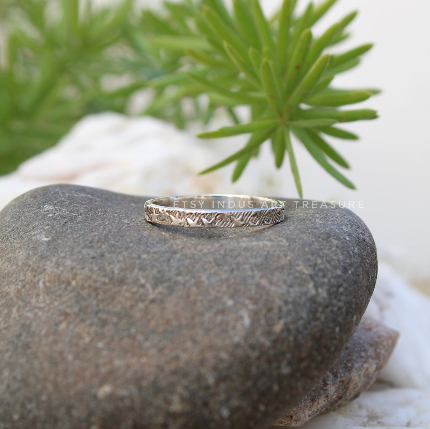 Moonstone Stacking Ring Set