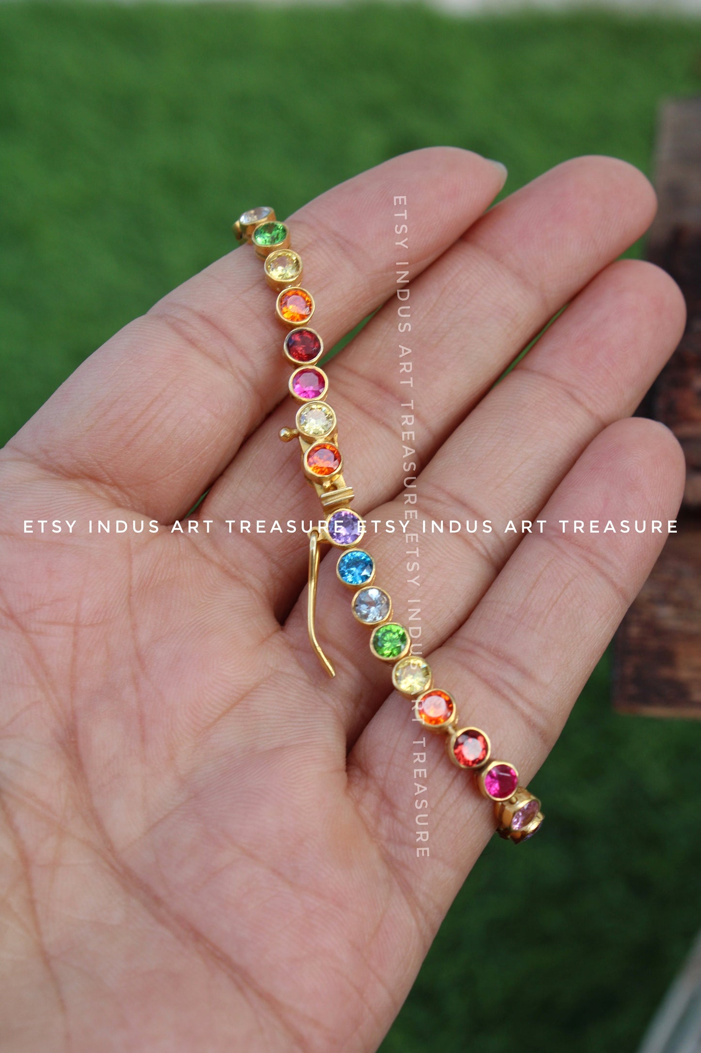 14K Gold Birthstone Bracelets, Personalized Gifts, Multi Birthstone Bracelets, Gemstone Chain Bracelet, Anniversary Gifts, Wedding Jewelry