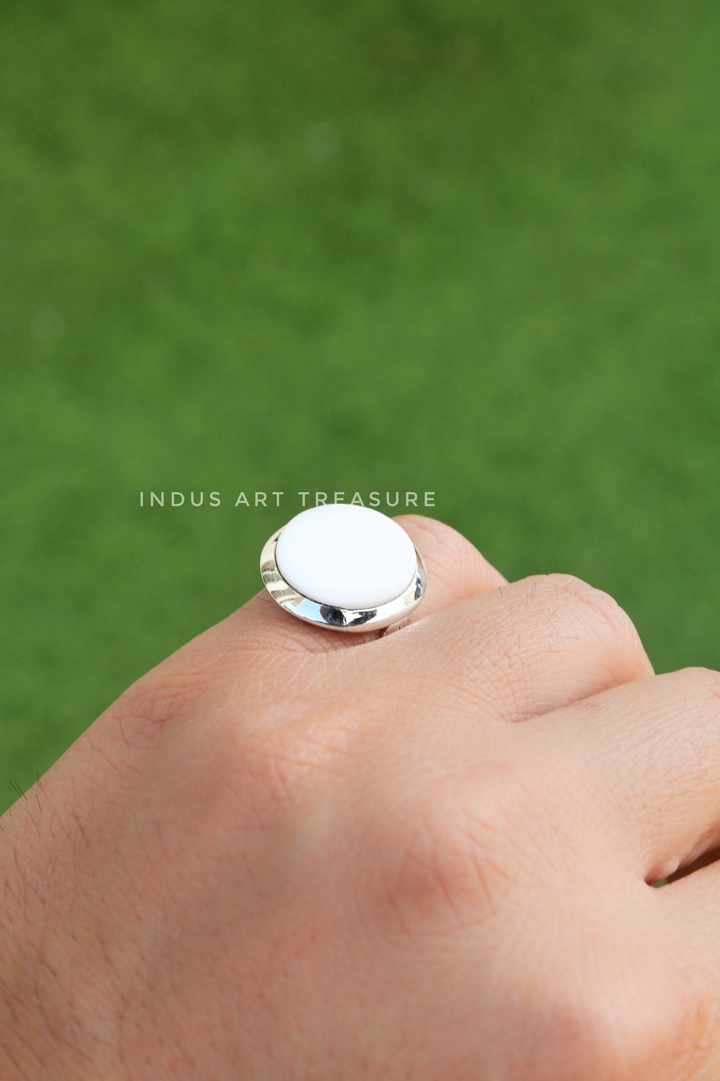 White Quartz Ring