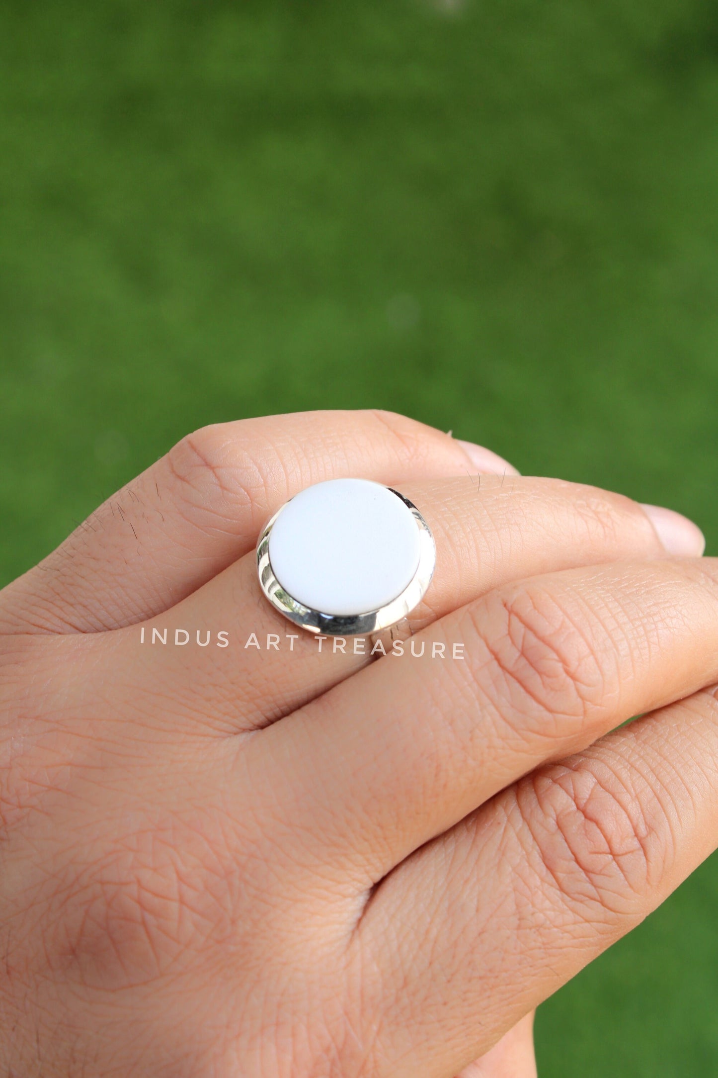 White Quartz Ring