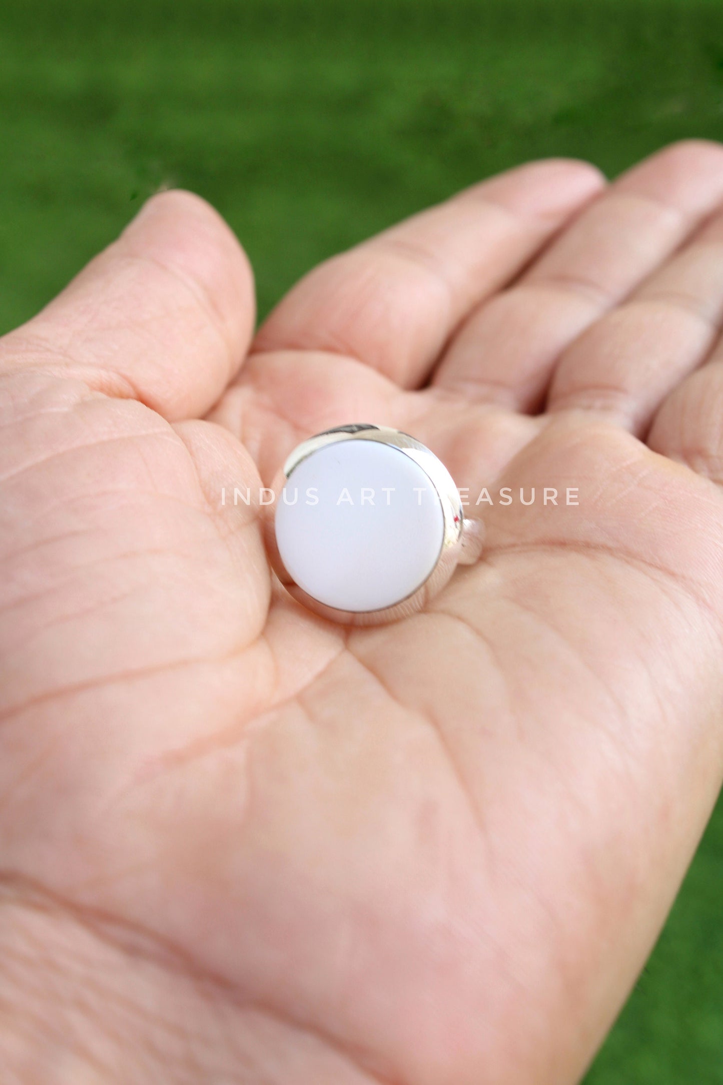 White Quartz Ring