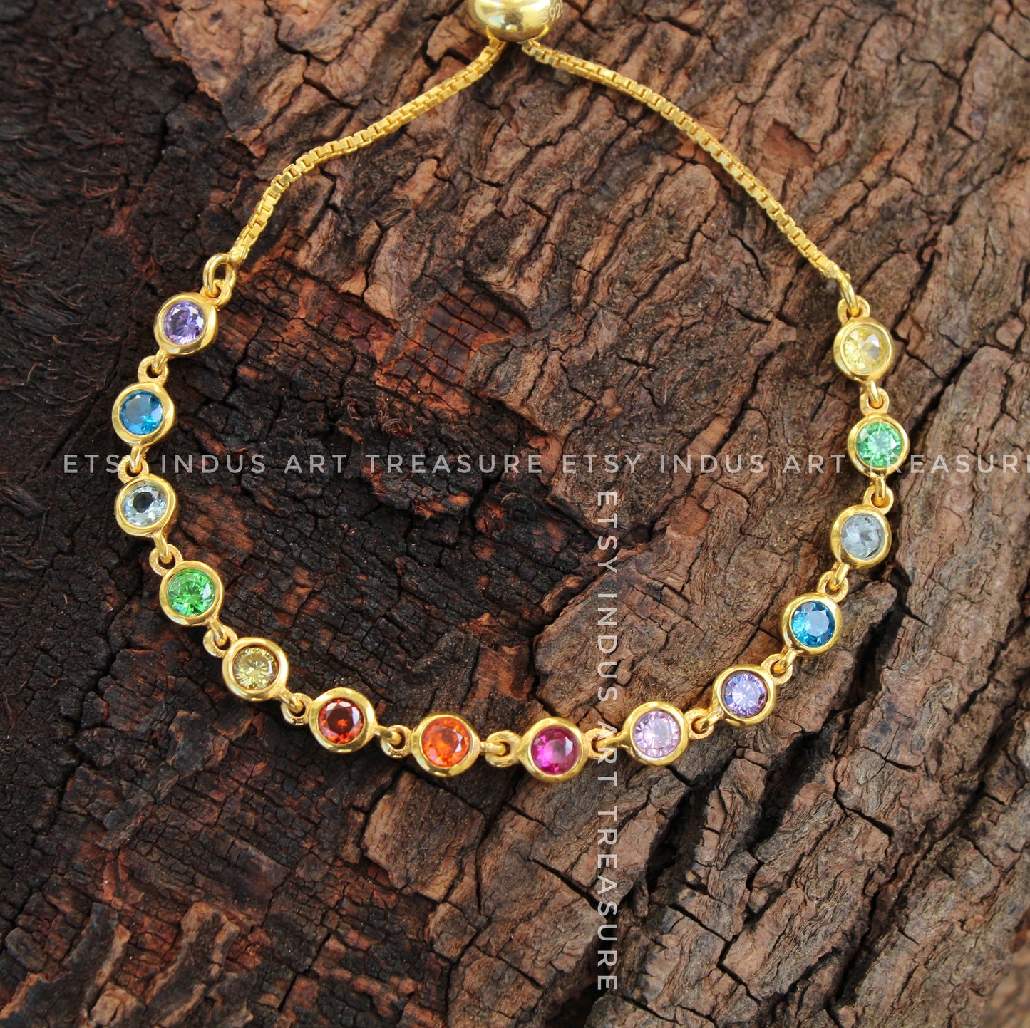 14K Gold Birthstone Bracelets, Personalized Gifts, Multi Birthstone Bracelets, Gemstone Chain Bracelet, Anniversary Gifts, Wedding Jewelry