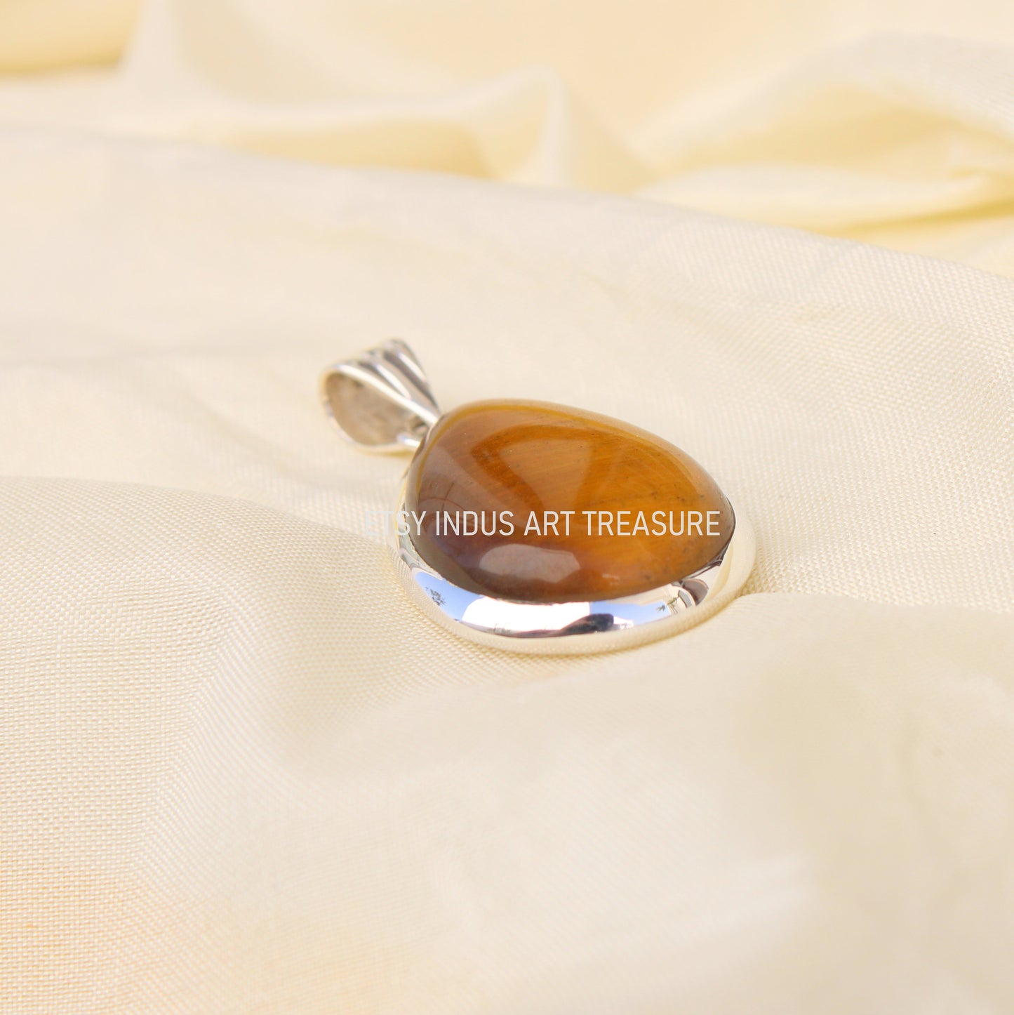 Tiger Eye Statement Pendant