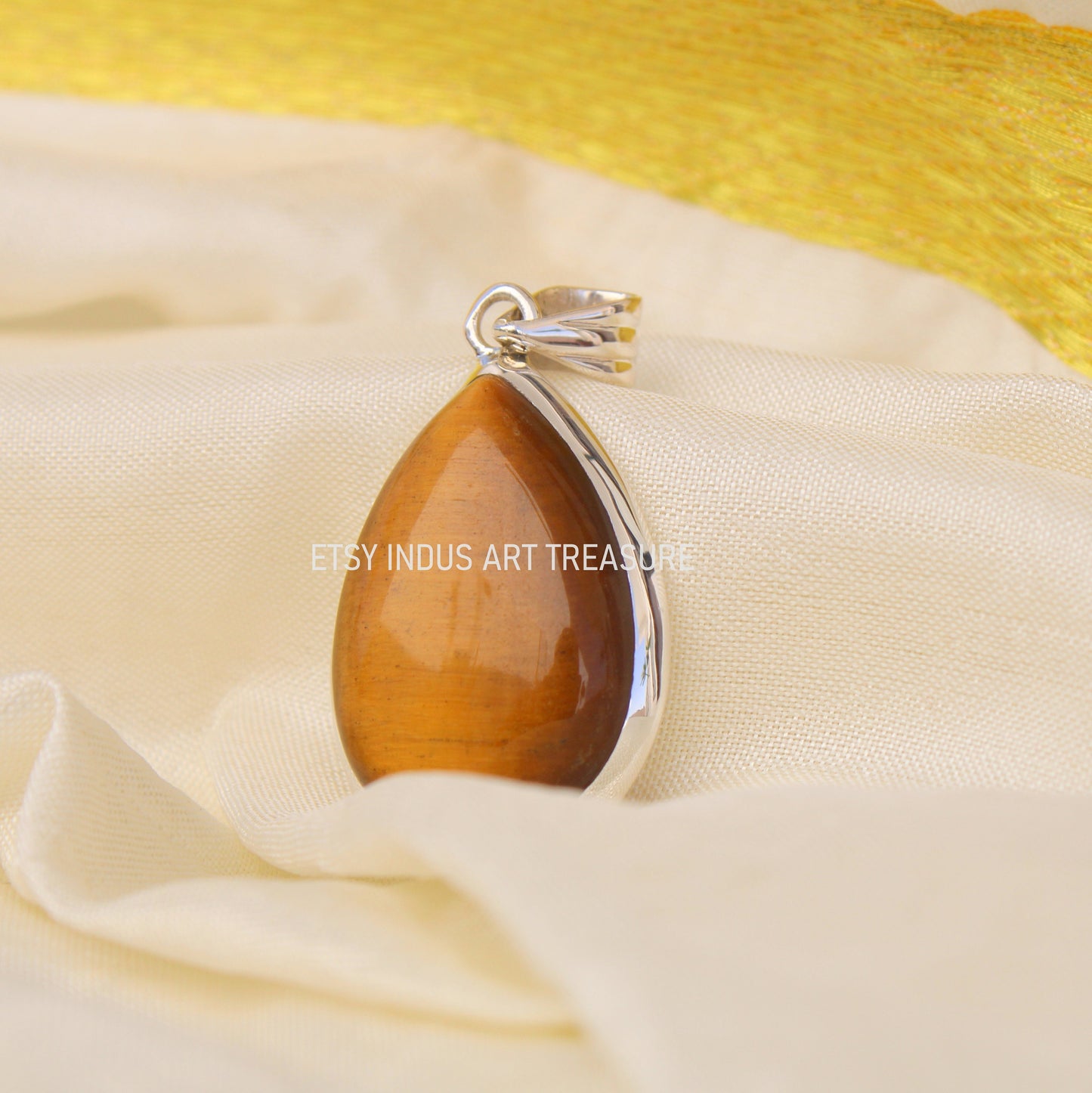 Tiger Eye Statement Pendant