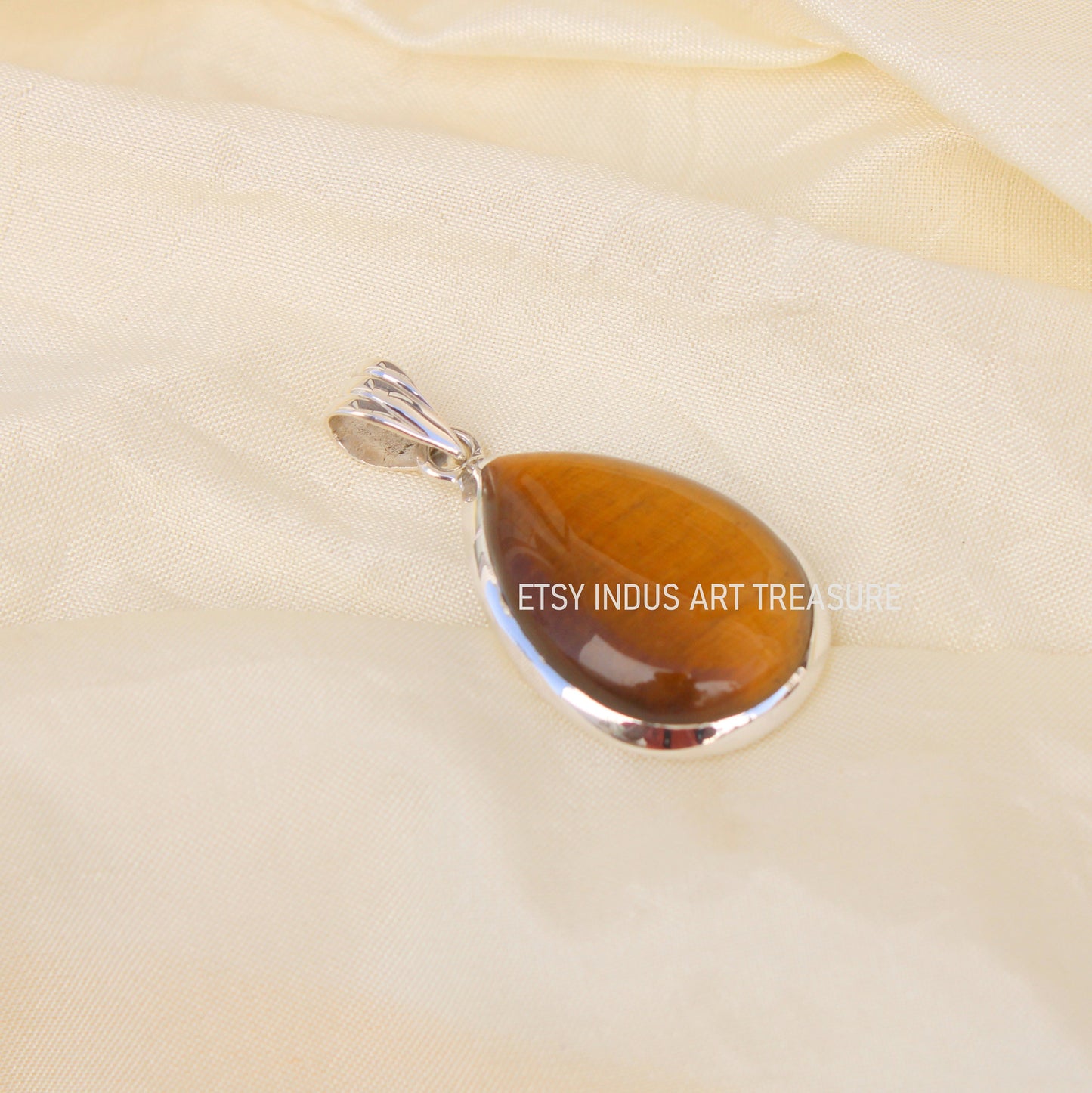 Tiger Eye Statement Pendant