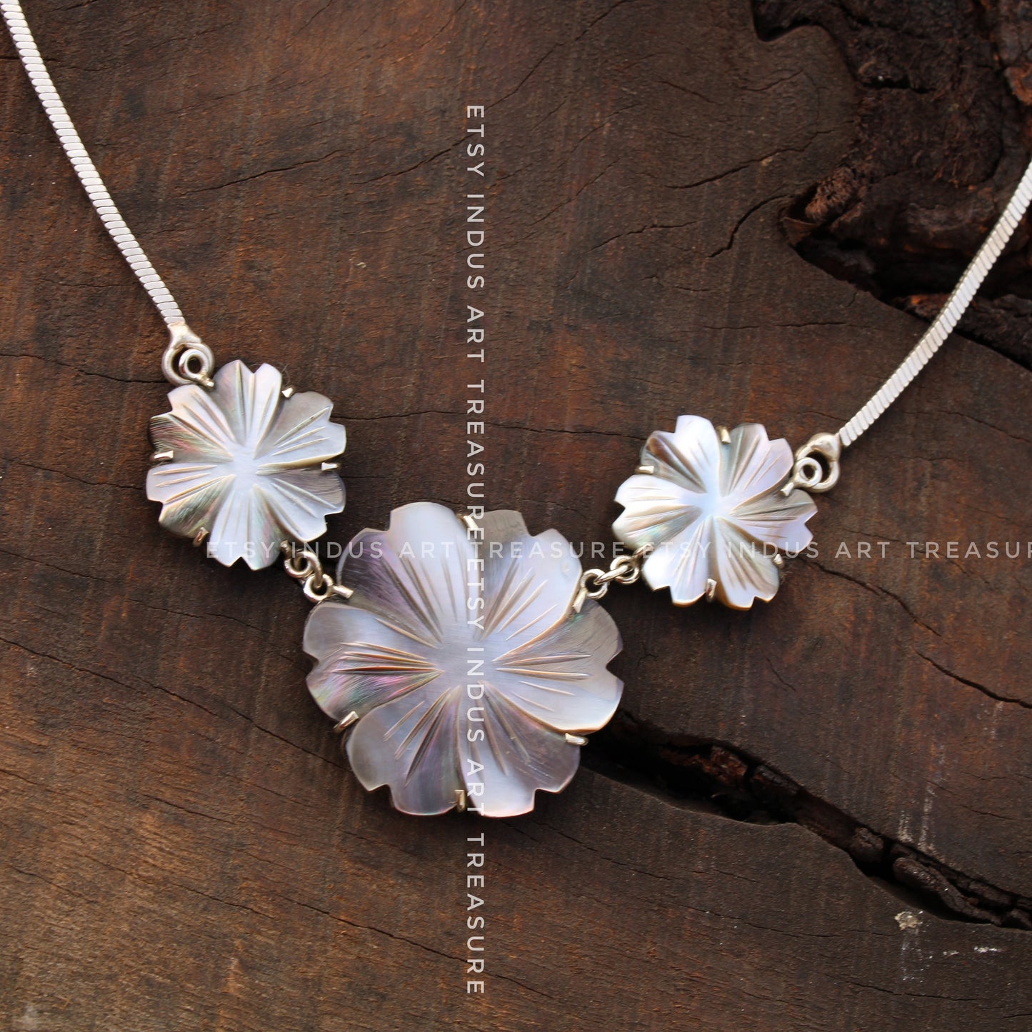 Black Mother of Pearl Pendant for Necklace