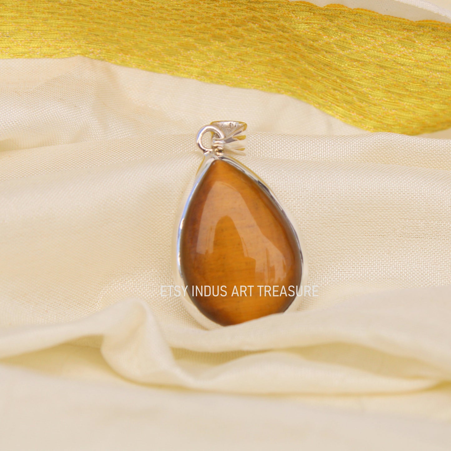 Tiger Eye Statement Pendant