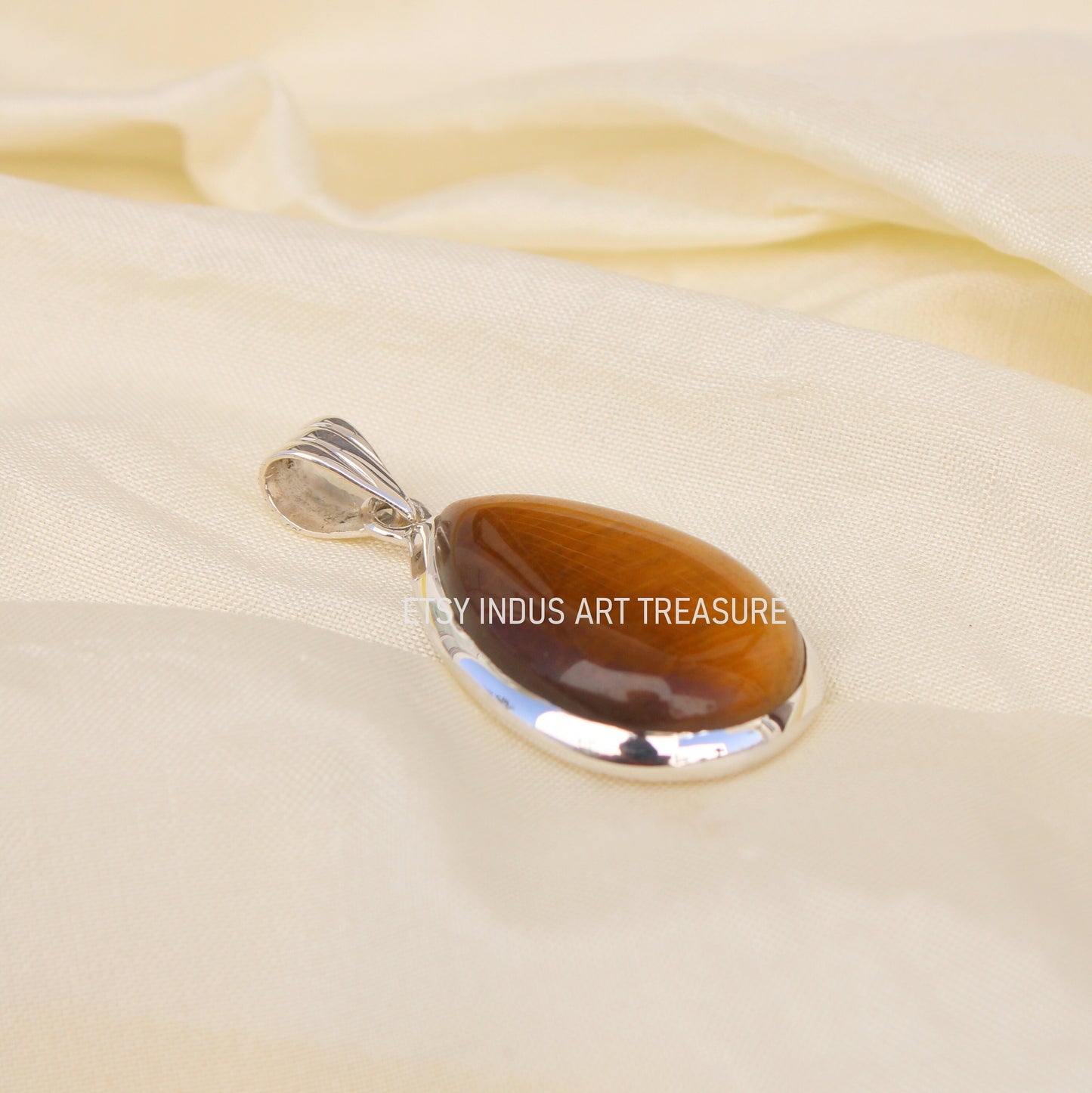Tiger Eye Statement Pendant