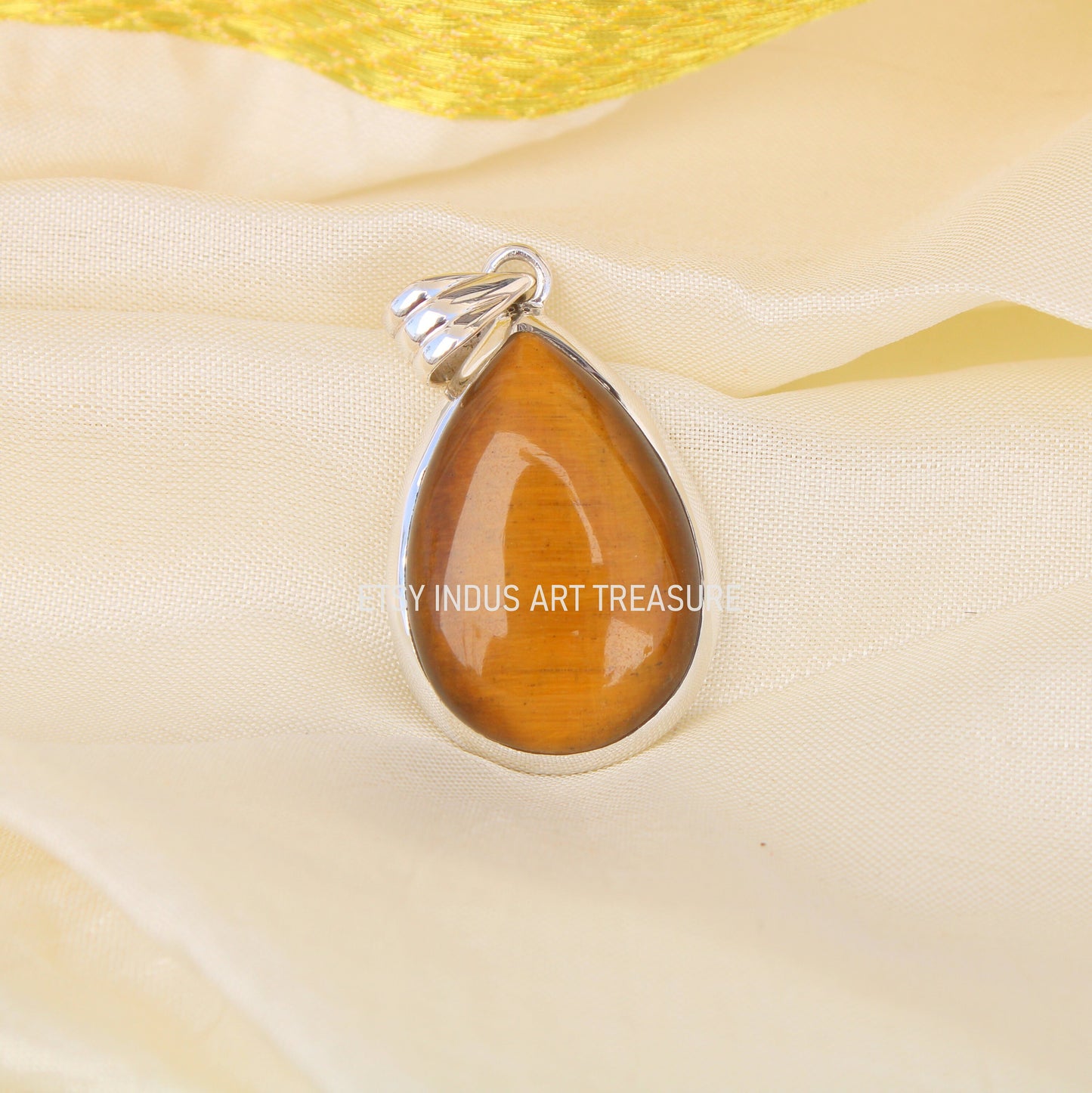 Tiger Eye Statement Pendant