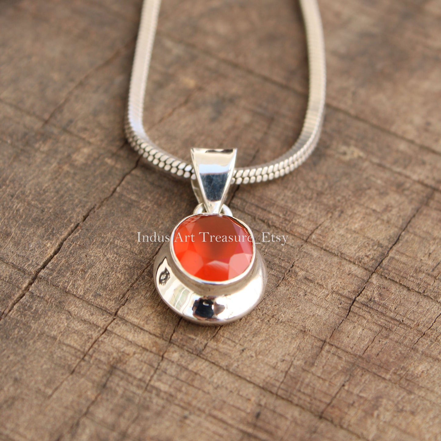Carnelian Charm Pendant