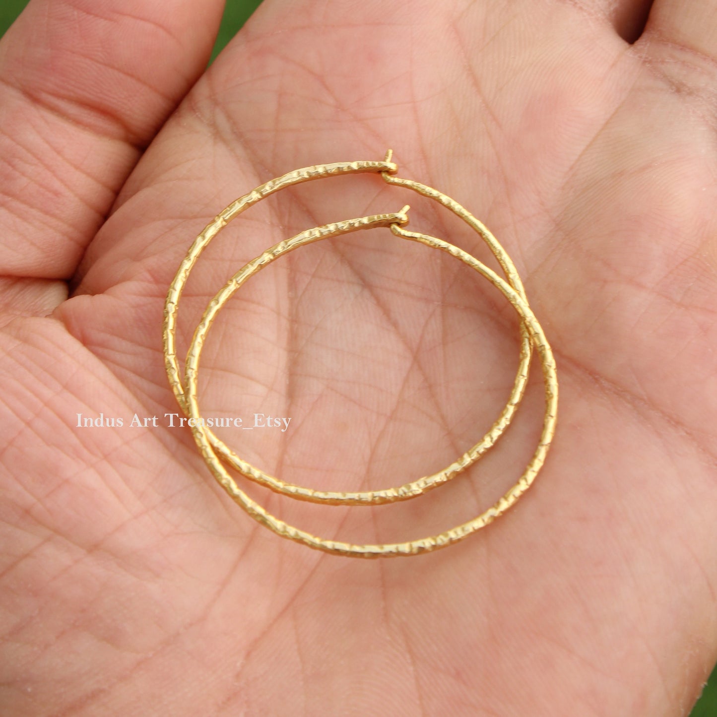 18k Gold Hoop Earrings, Golden Hoops, Chunky Gold Hoops for Women, Gift Jewelry, Big Hoops, Modern, Statement, Dainty Hoop Earrings