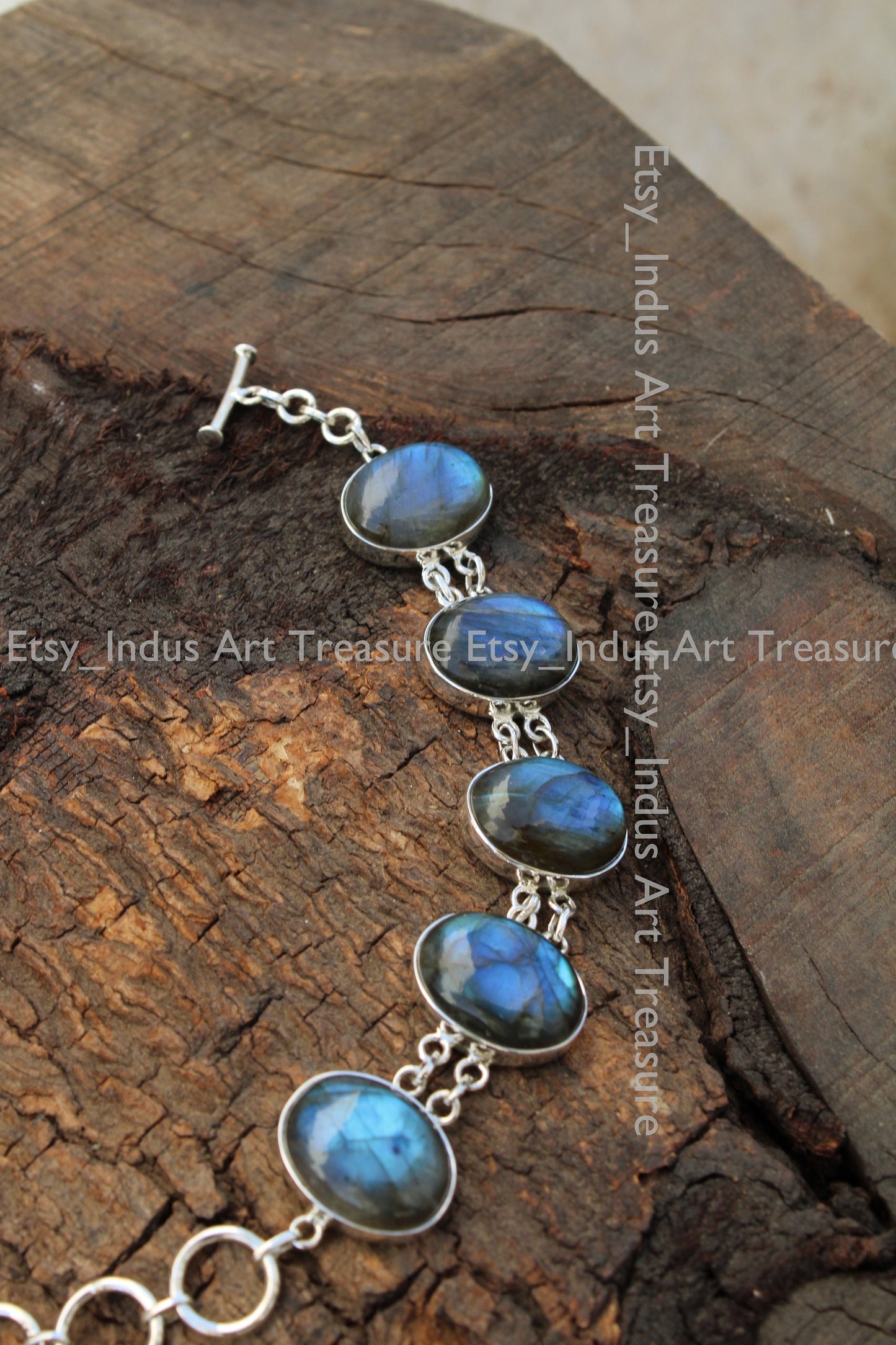 Blue Labradorite Bracelet