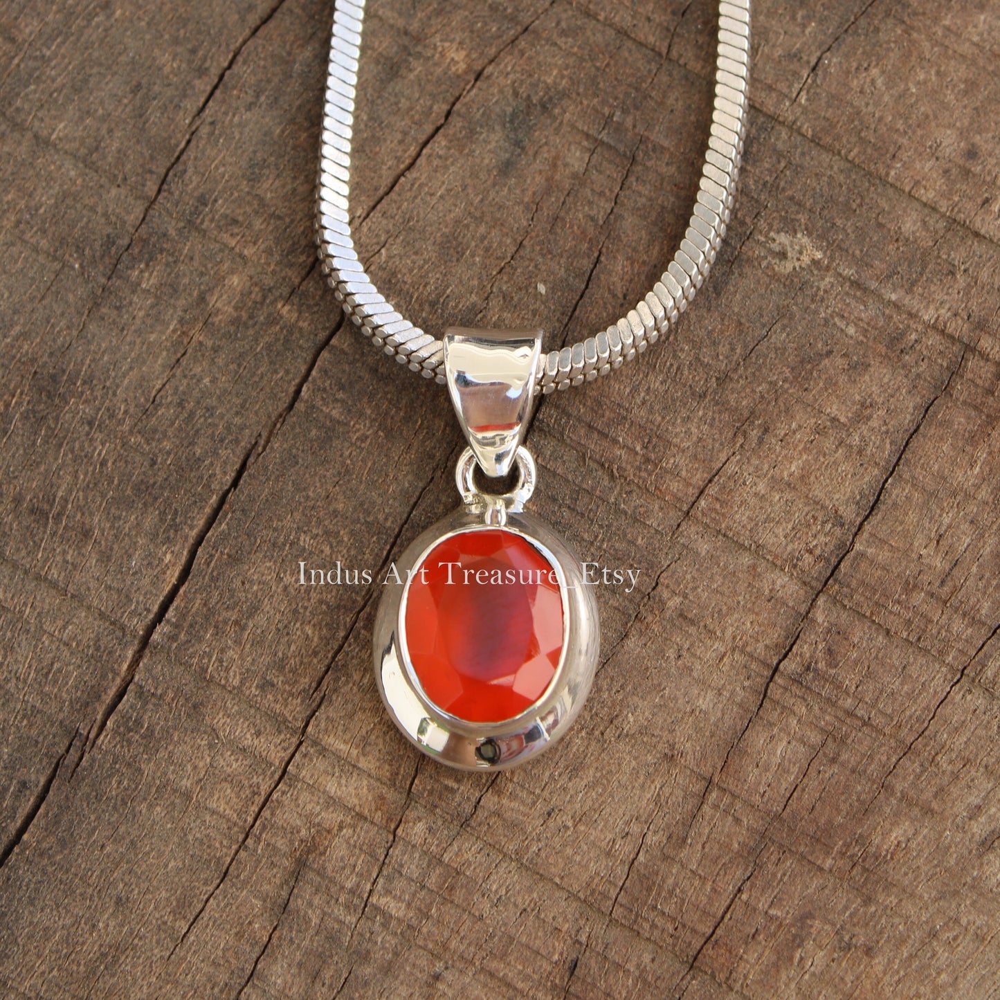 Carnelian Charm Pendant