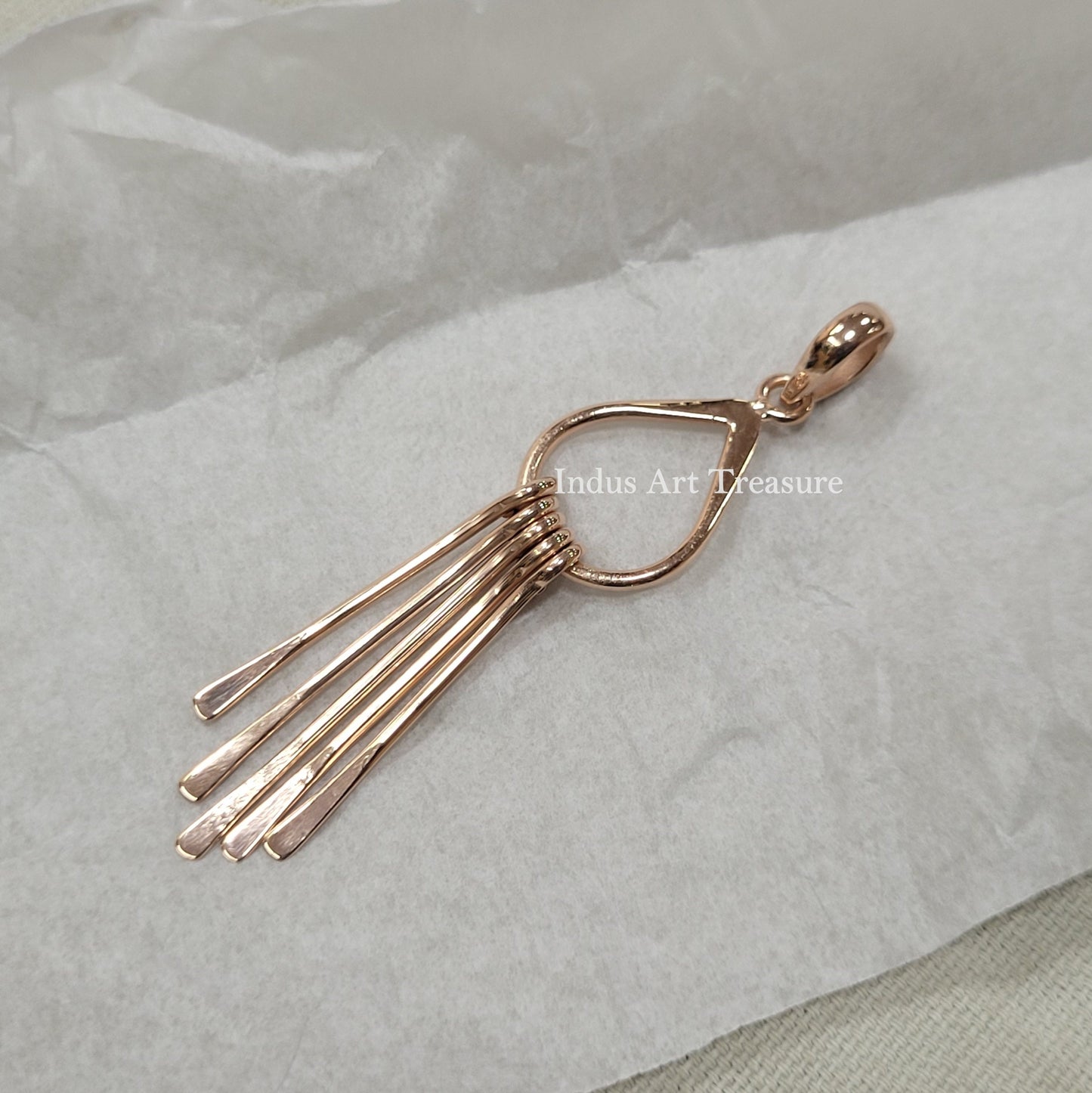 Raindrops 925 Sterling Silver Pendant