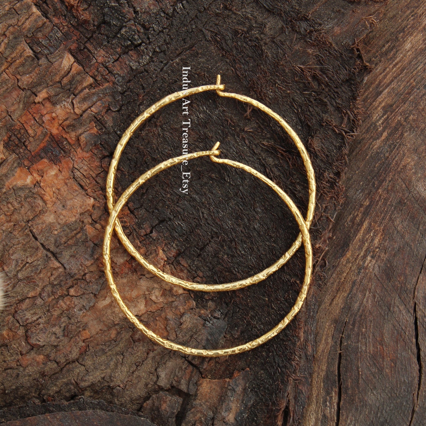 18k Gold Hoop Earrings, Golden Hoops, Chunky Gold Hoops for Women, Gift Jewelry, Big Hoops, Modern, Statement, Dainty Hoop Earrings