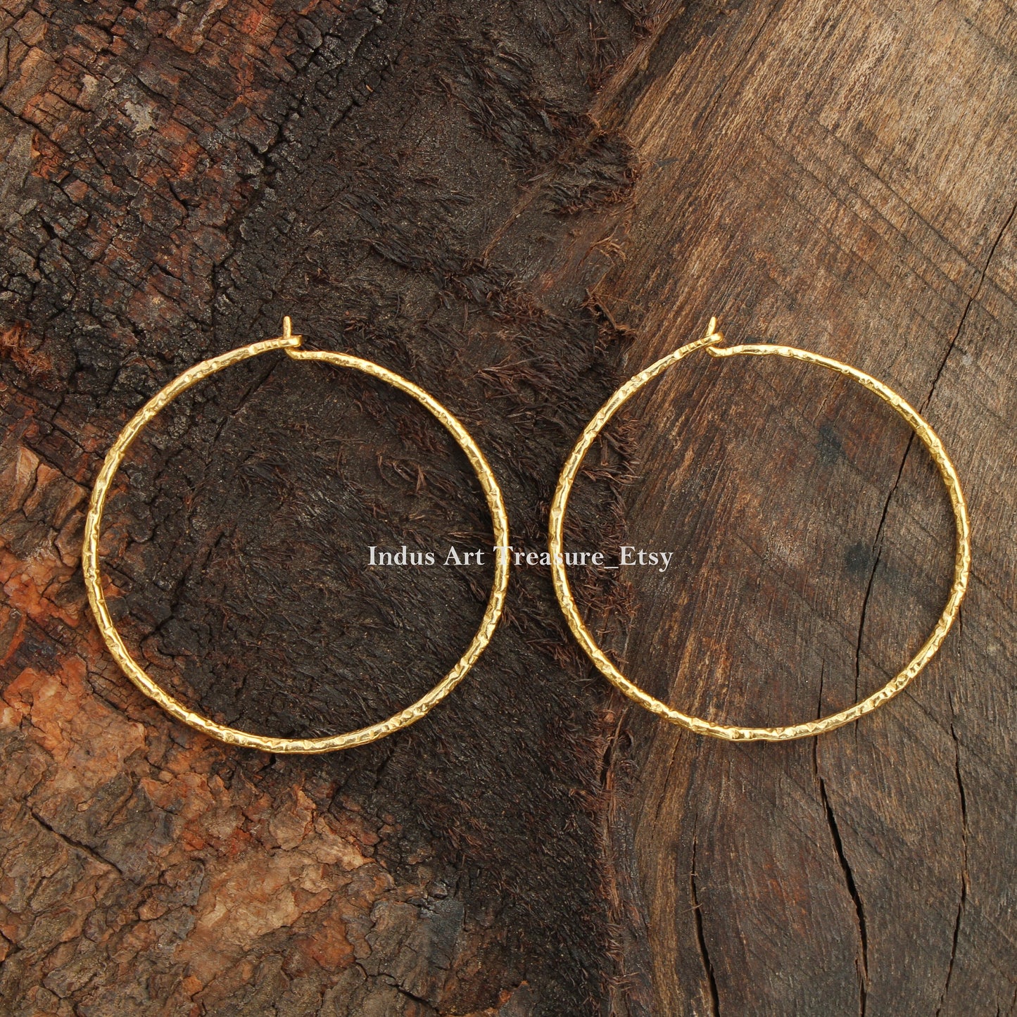 18k Gold Hoop Earrings, Golden Hoops, Chunky Gold Hoops for Women, Gift Jewelry, Big Hoops, Modern, Statement, Dainty Hoop Earrings