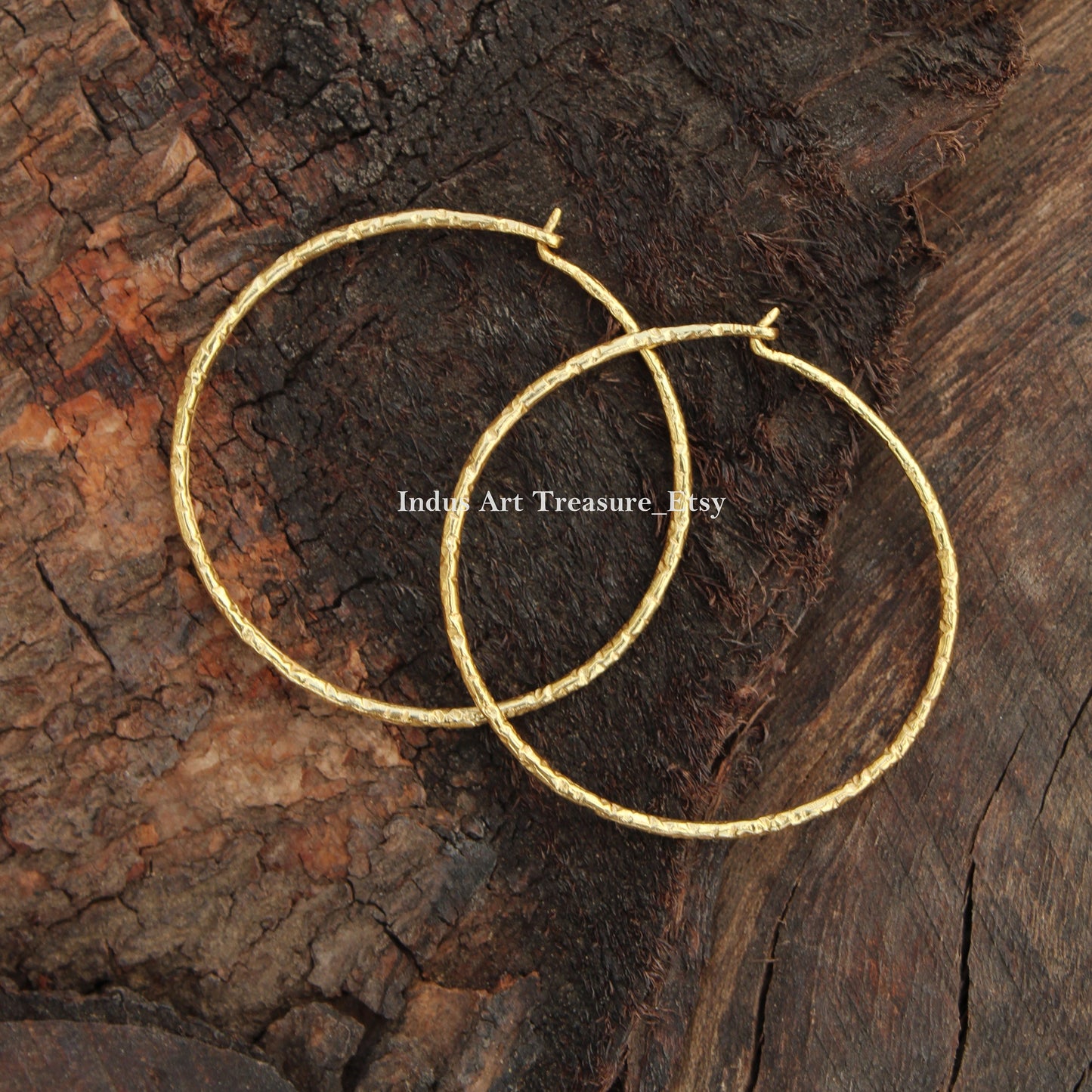 18k Gold Hoop Earrings, Golden Hoops, Chunky Gold Hoops for Women, Gift Jewelry, Big Hoops, Modern, Statement, Dainty Hoop Earrings