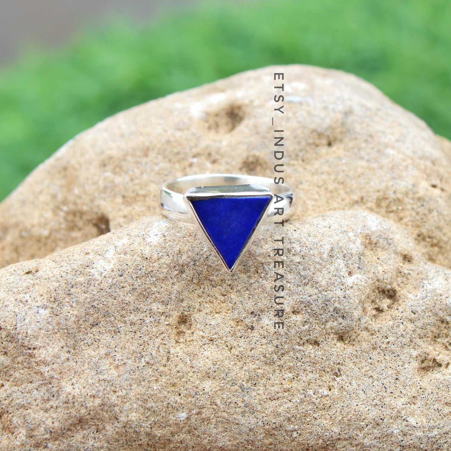 Lapis Lazuli Silver Ring