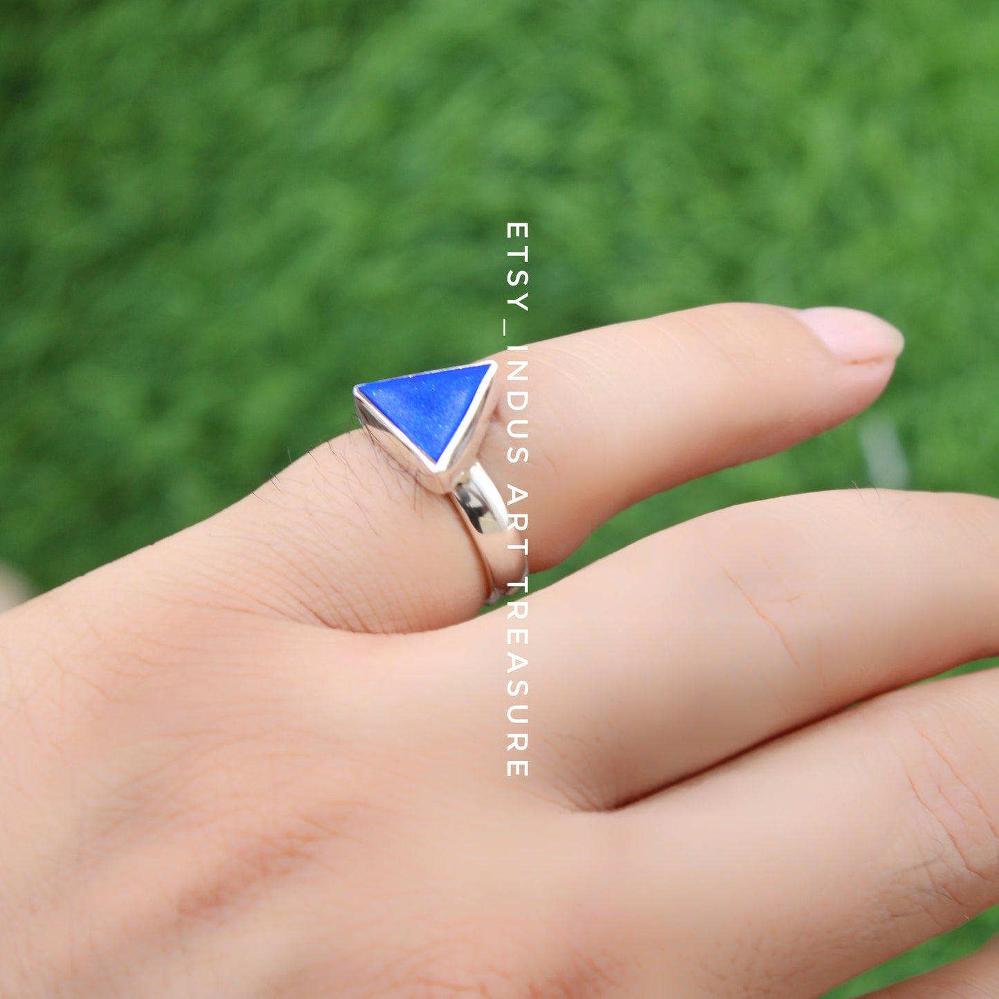 Lapis Lazuli Silver Ring