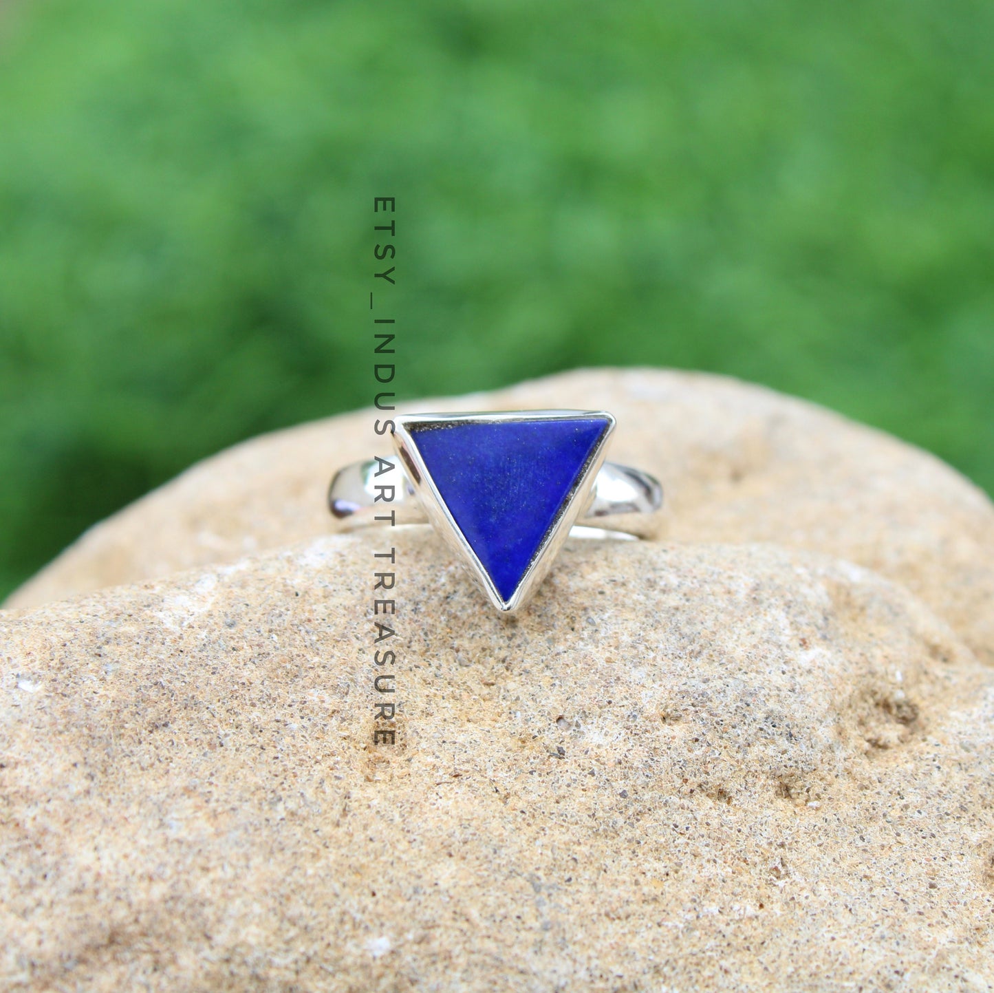 Lapis Lazuli Silver Ring
