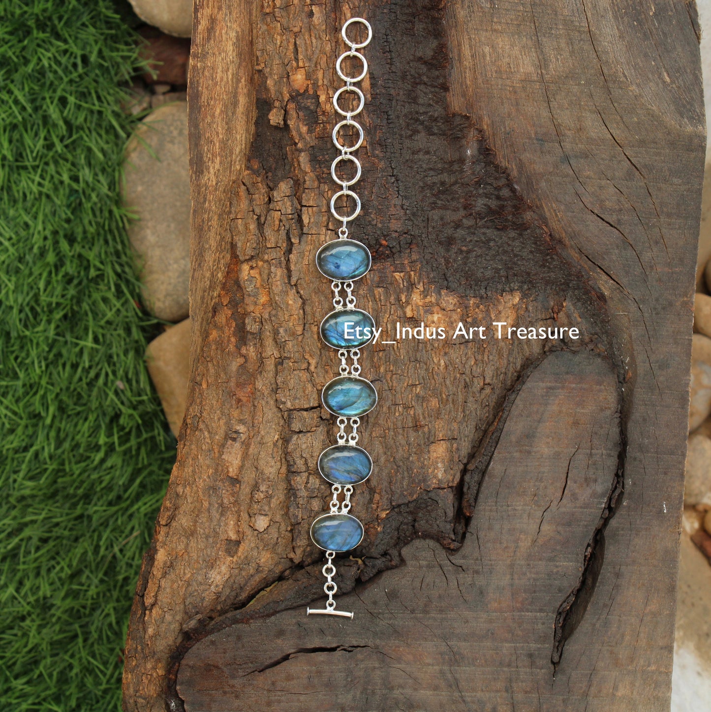 Blue Labradorite Bracelet