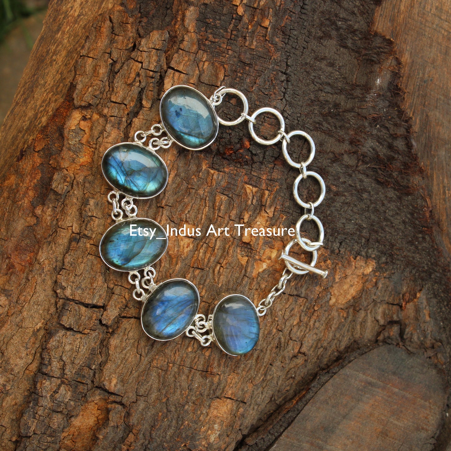 Blue Labradorite Bracelet