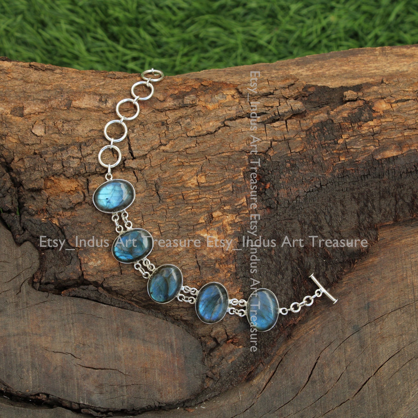 Blue Labradorite Bracelet