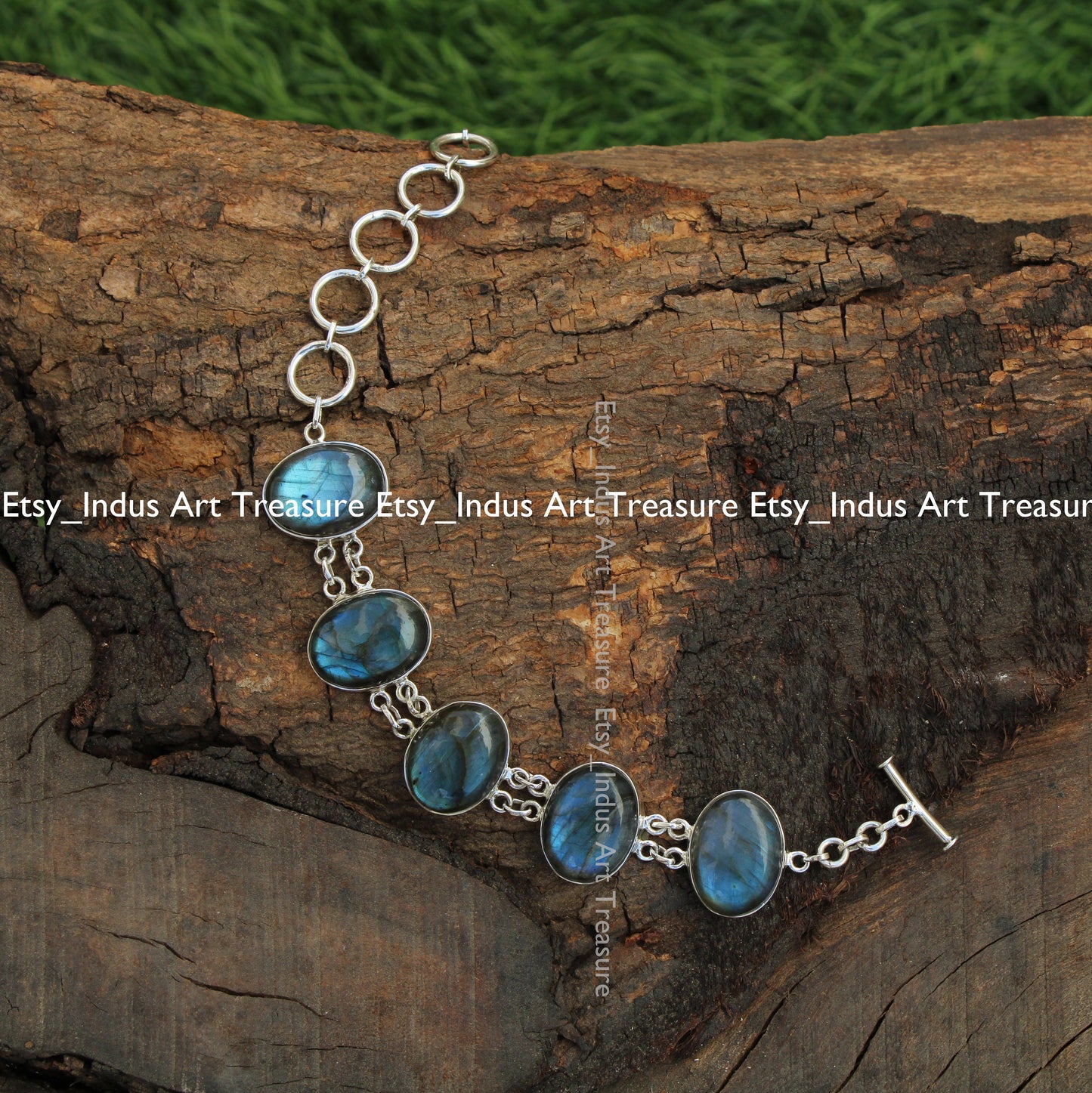 Blue Labradorite Bracelet