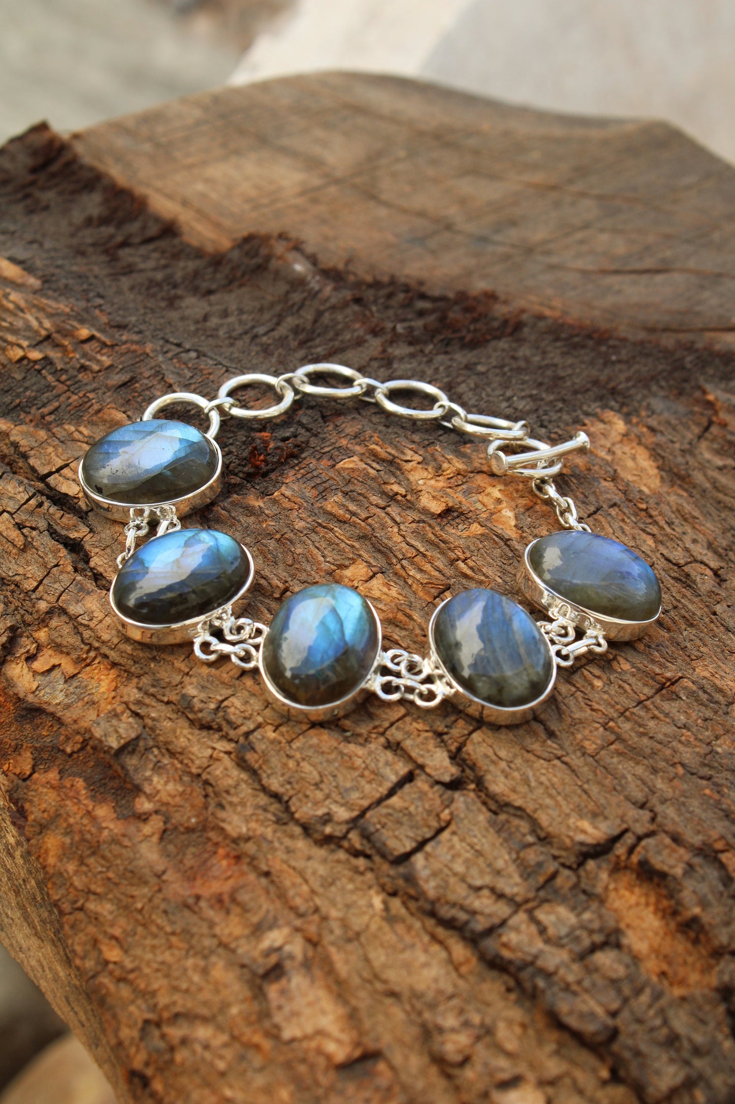 Blue Labradorite Bracelet