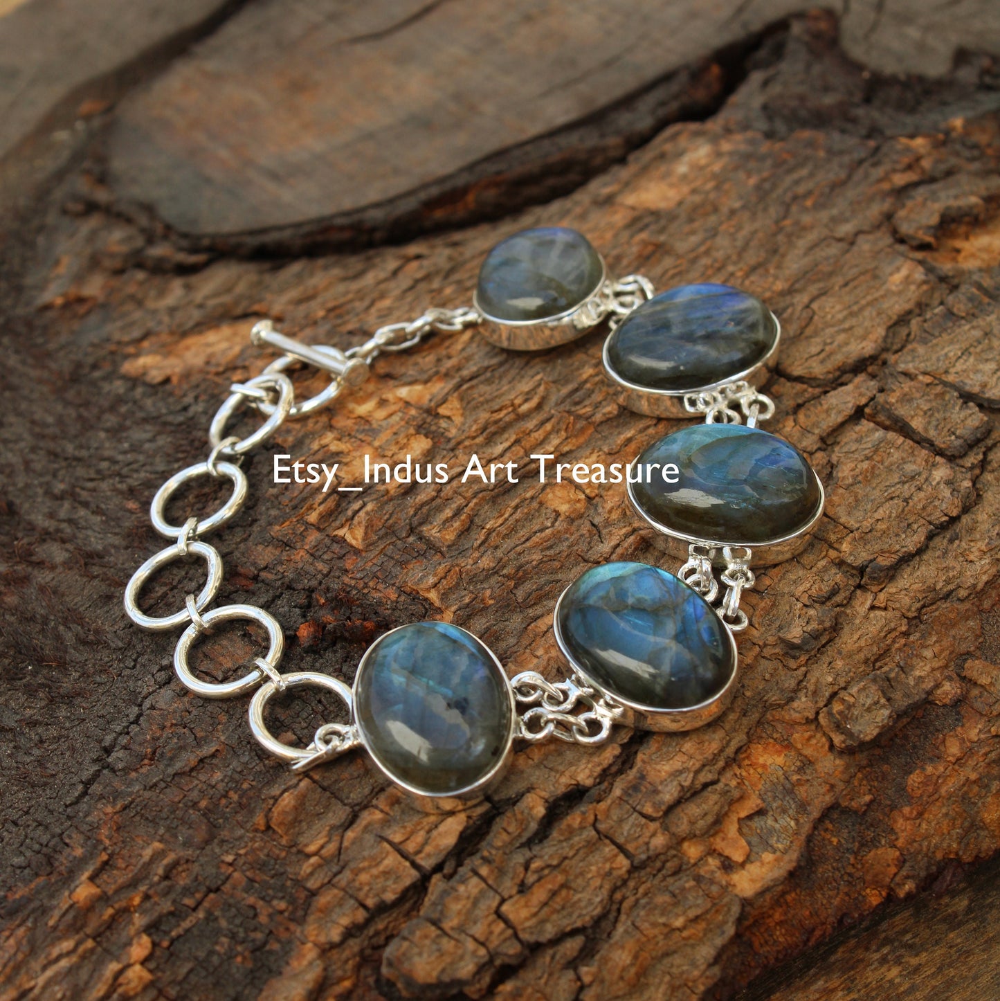 Blue Labradorite Bracelet