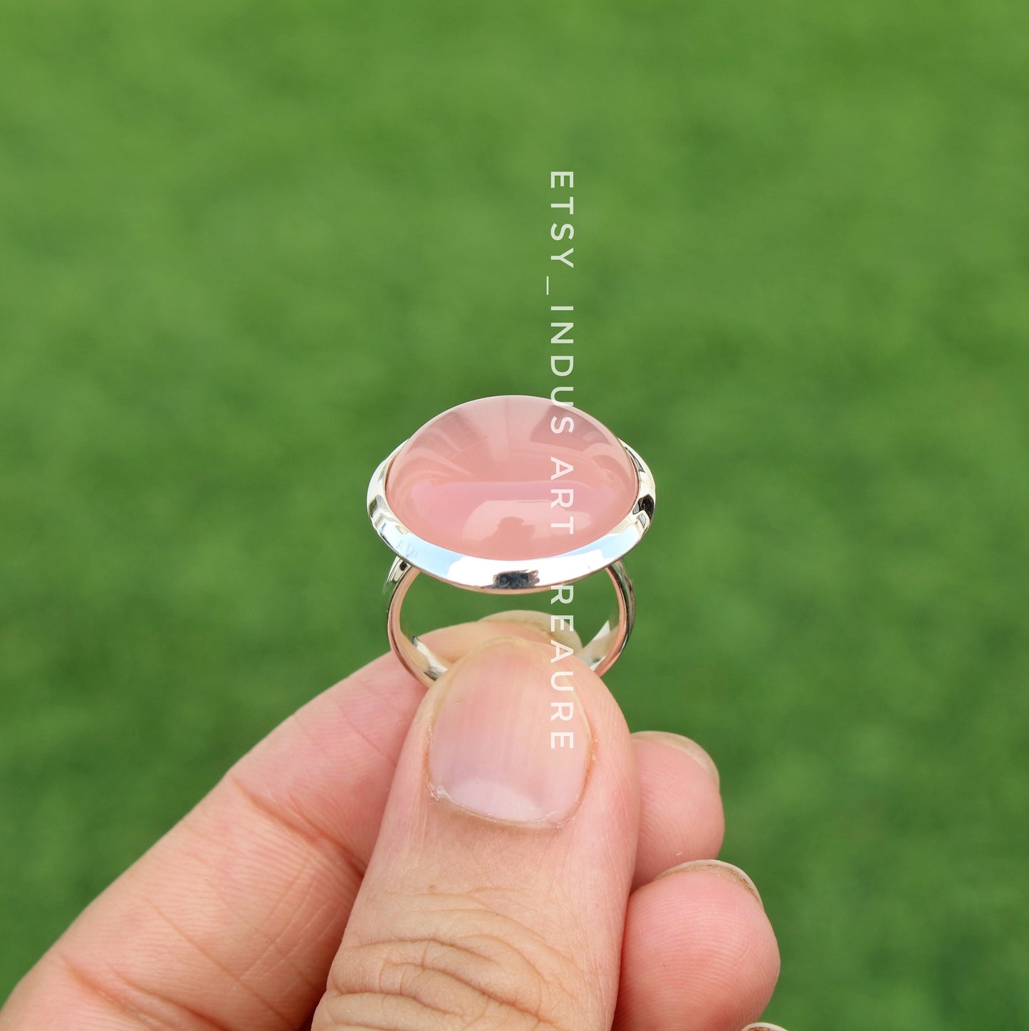 Rose Quartz Ring