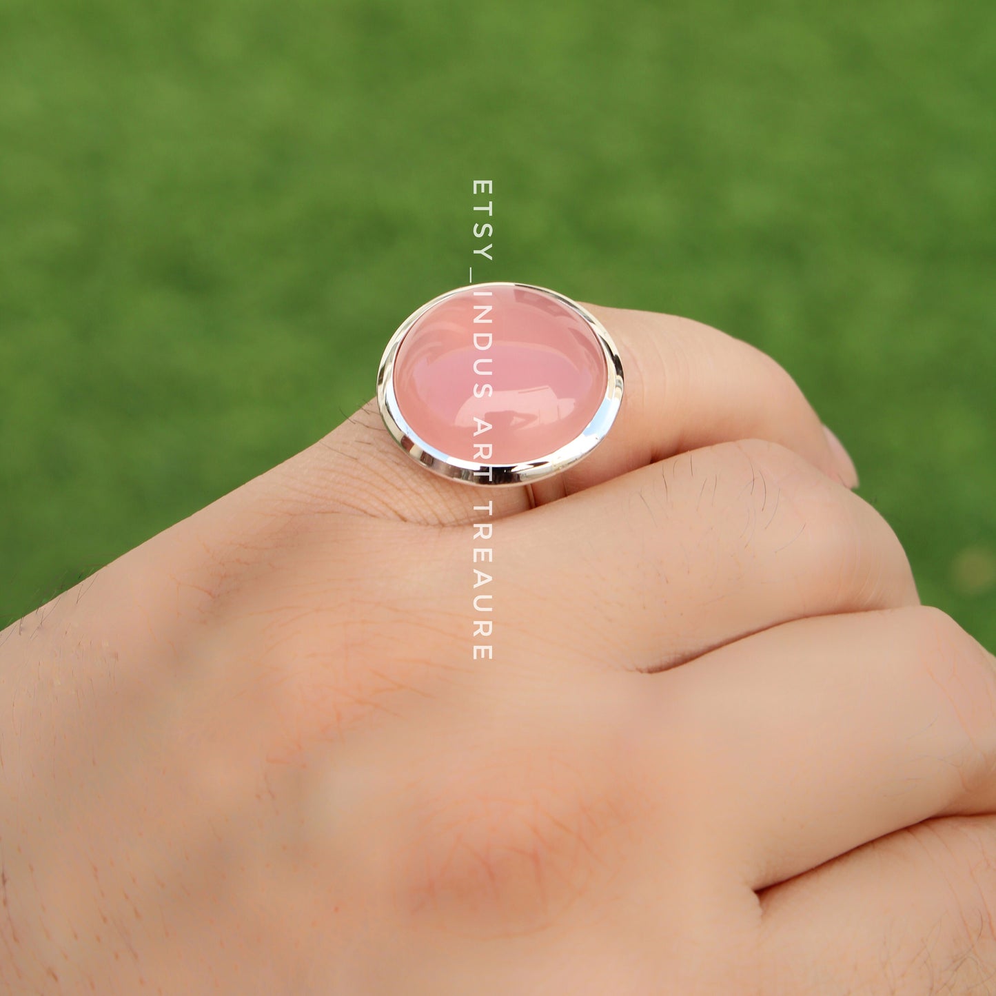 Rose Quartz Ring