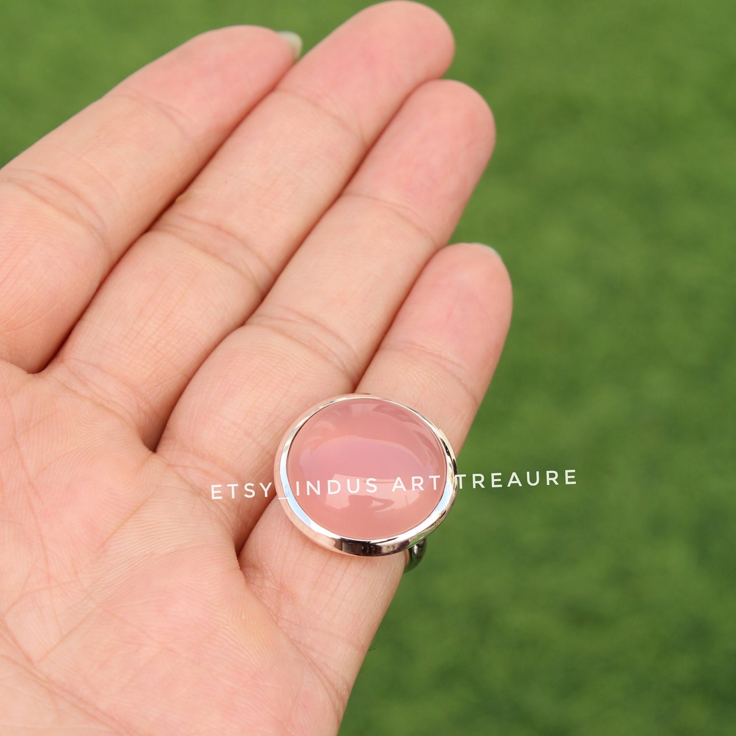 Rose Quartz Ring
