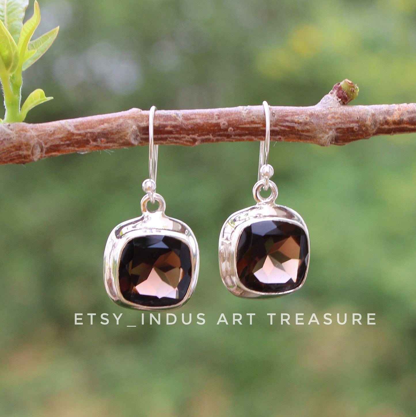 Smoky Quartz Earrings