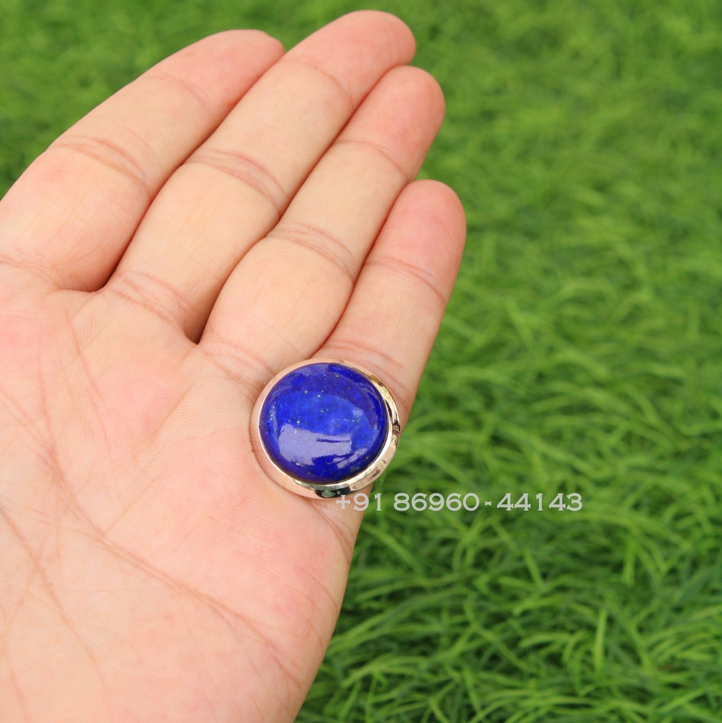 Lapis Luzuli Silver Ring