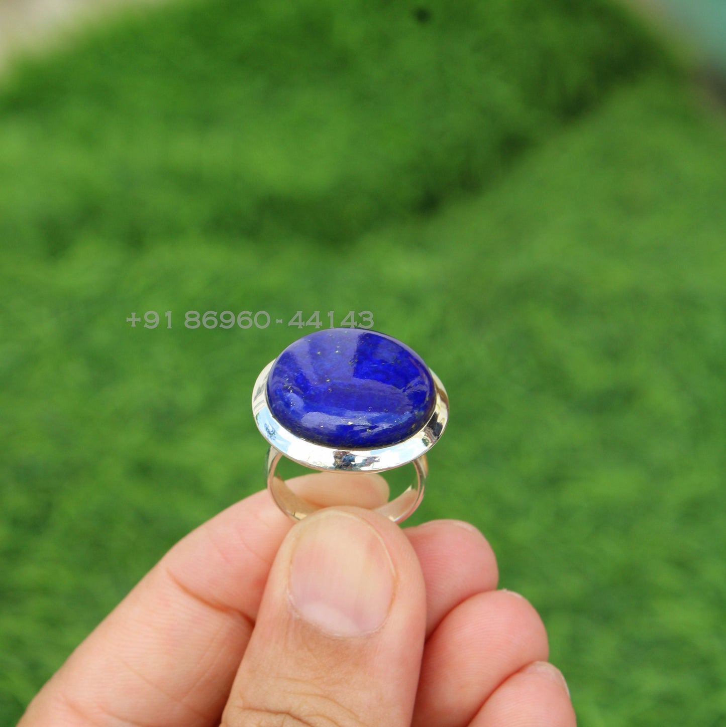 Lapis Luzuli Silver Ring
