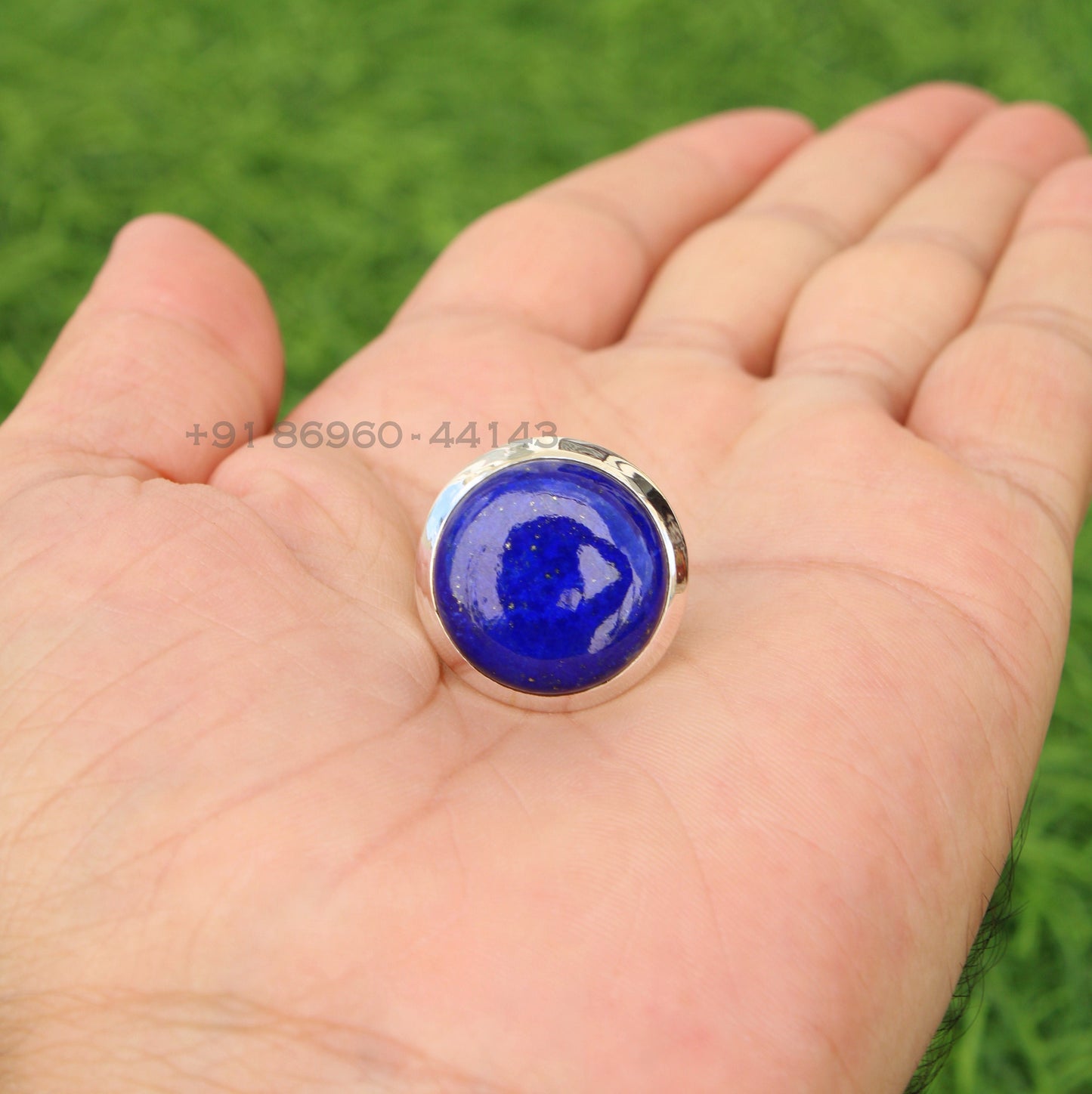 Lapis Luzuli Silver Ring