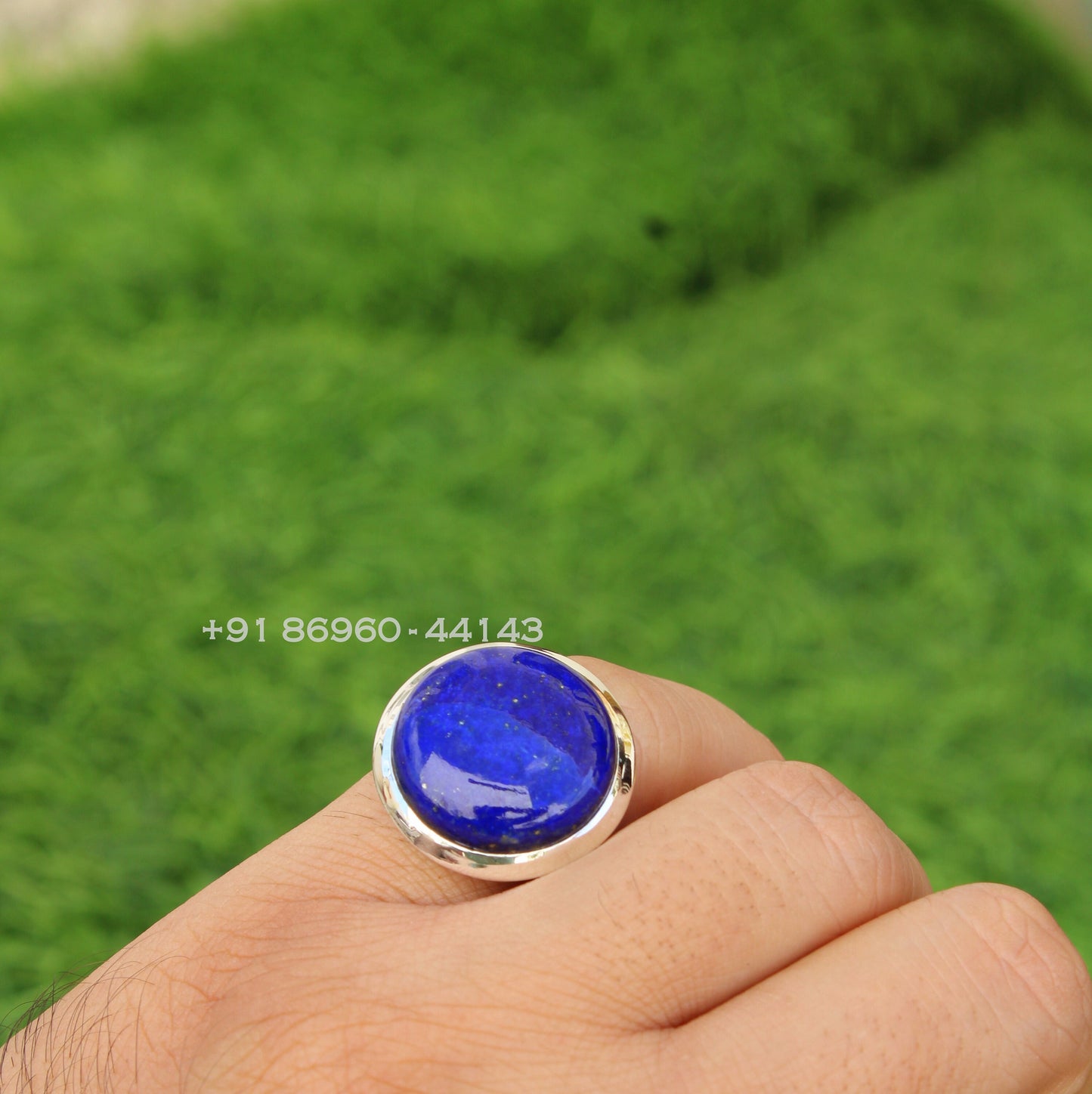 Lapis Luzuli Silver Ring