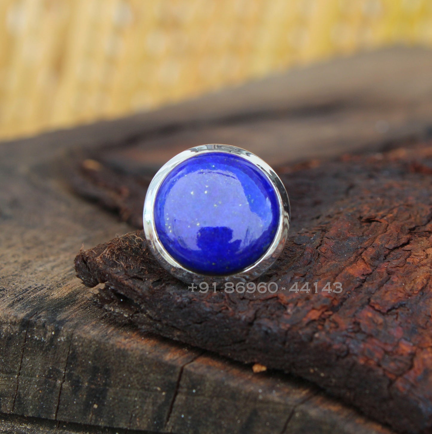 Lapis Luzuli Silver Ring
