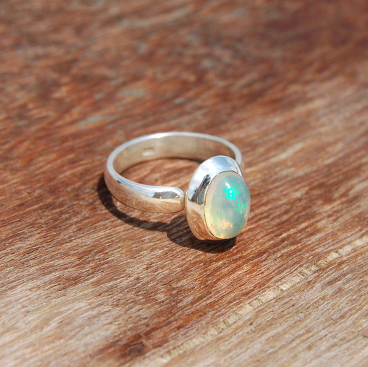 Ethiopian Opal Ring