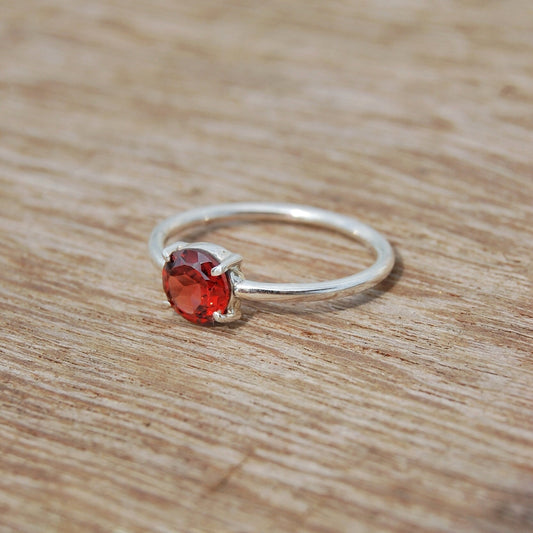 Red Garnet Ring